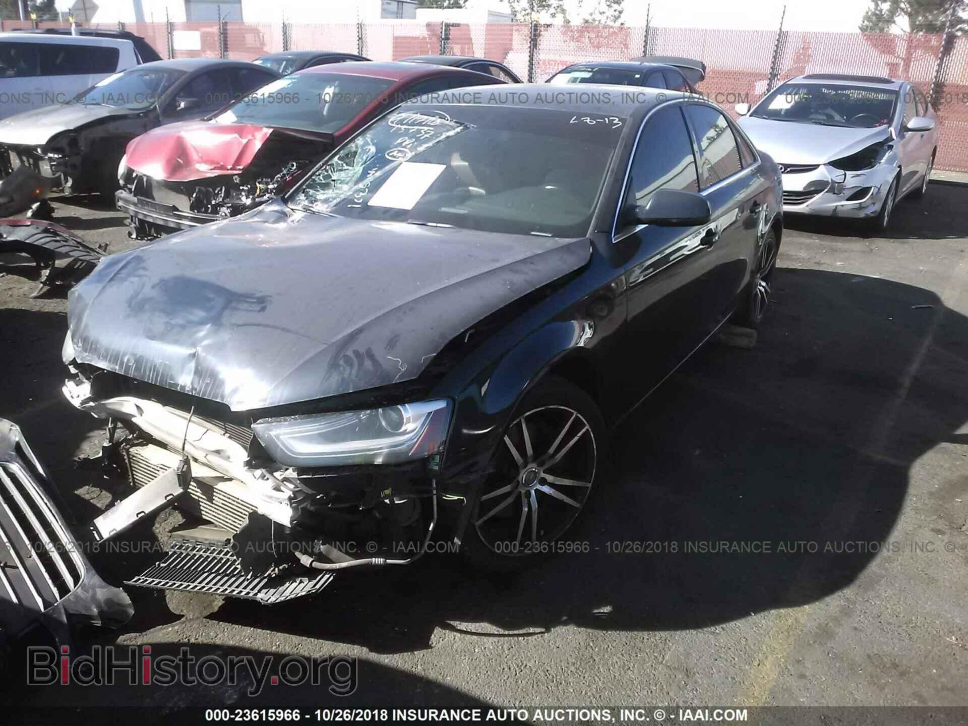2013 AUDI A4 - VIN: WAUAFAFL9DN025351 - Фото 2