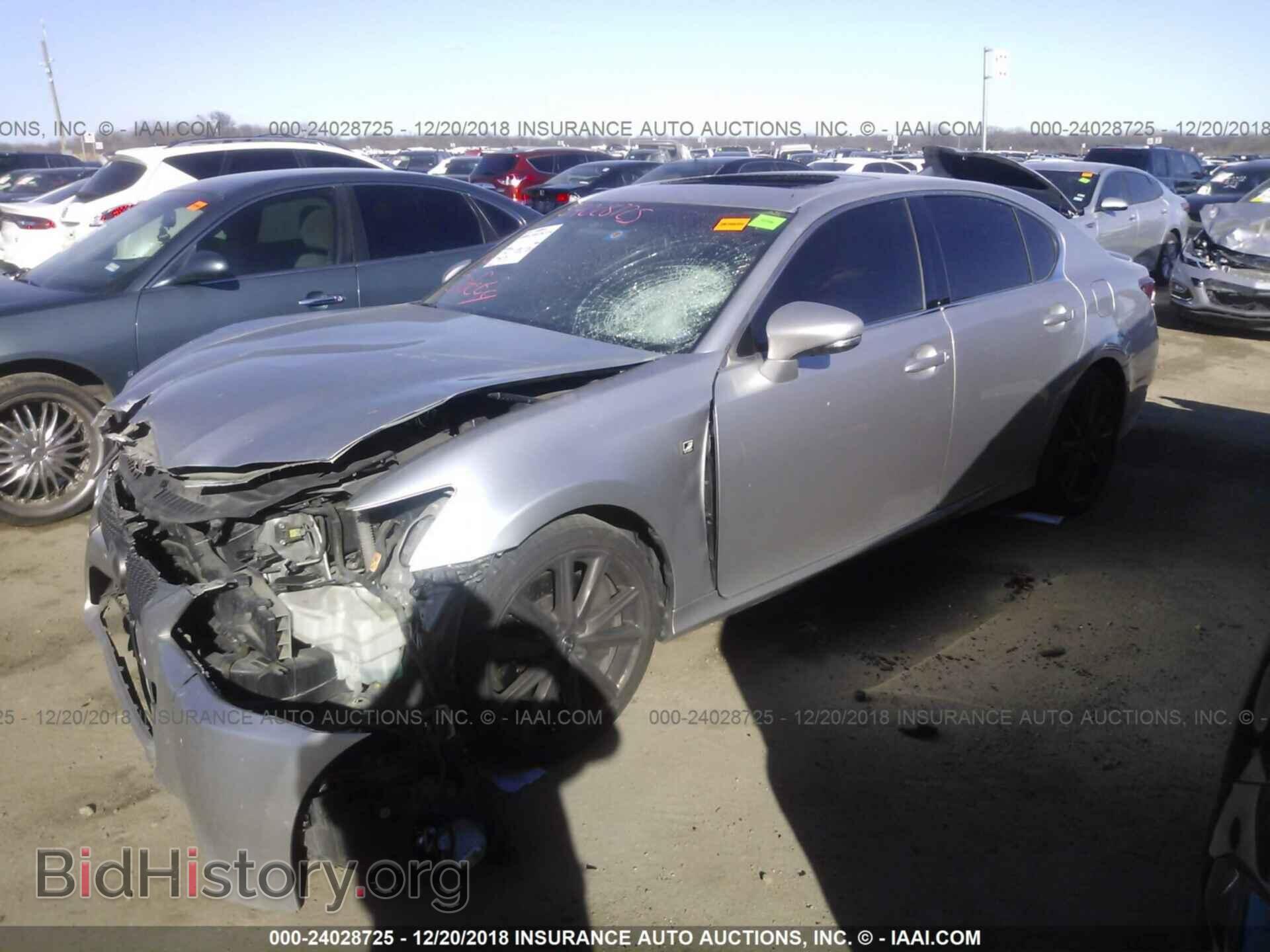 2013 LEXUS GS - VIN: JTHBE1BL2D5028283 - Photo 2