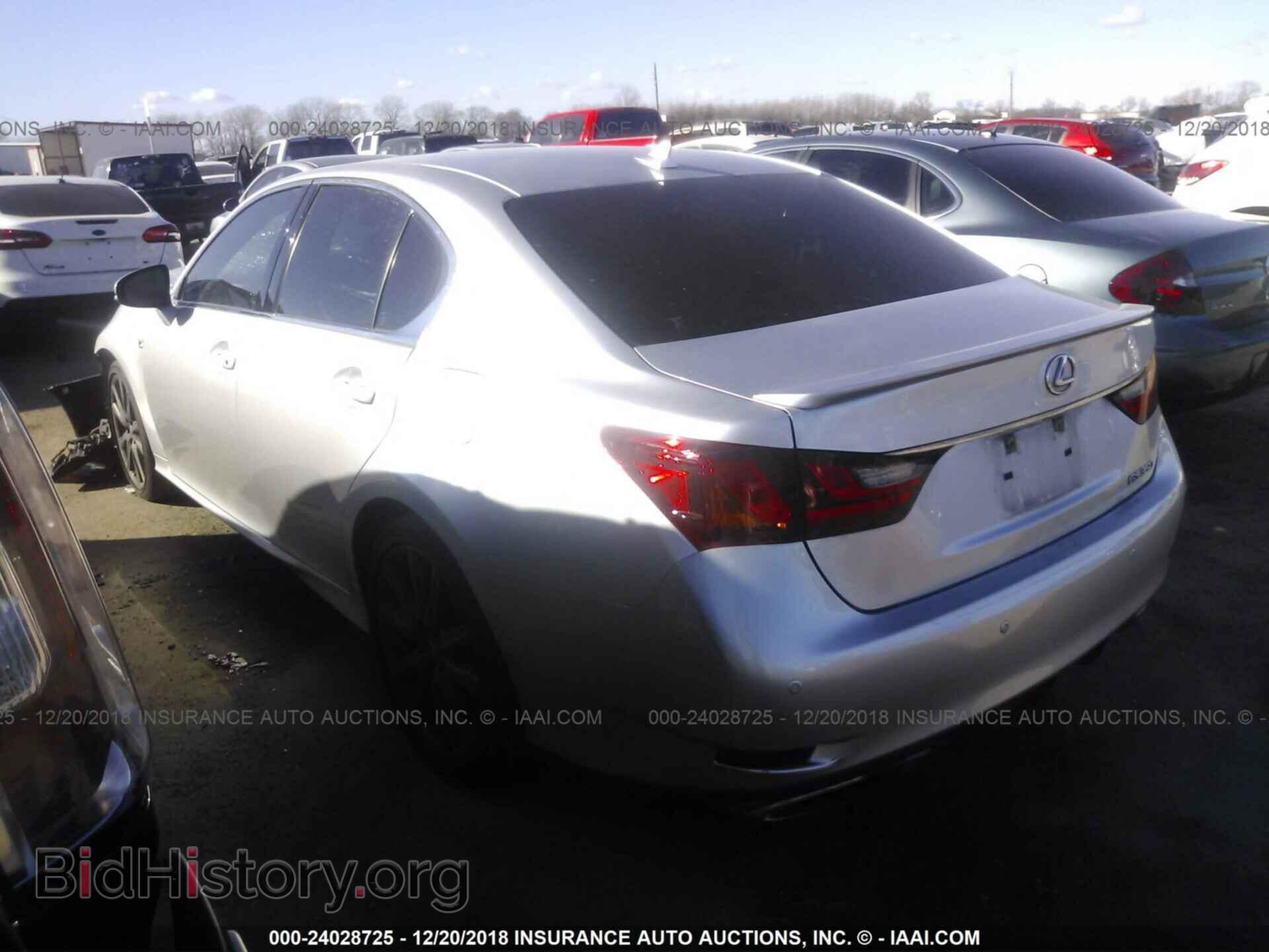 2013 LEXUS GS - VIN: JTHBE1BL2D5028283 - Photo 3
