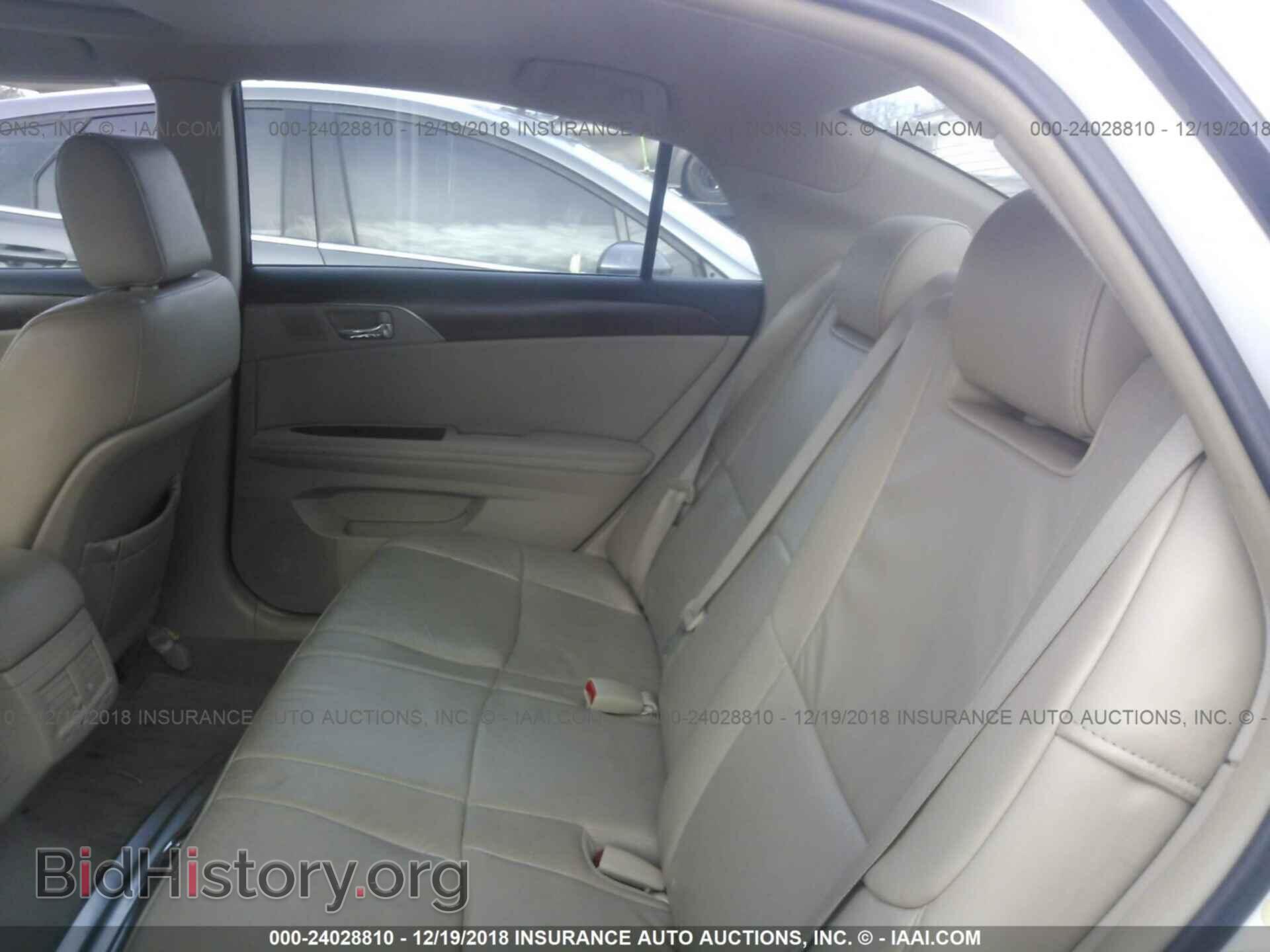 2012 TOYOTA AVALON - VIN: 4T1BK3DB9CU461612 - Фото 8