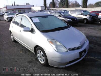 2005 Toyota PRIUS, silver — VIN JTDKB20U853083555, IAAI