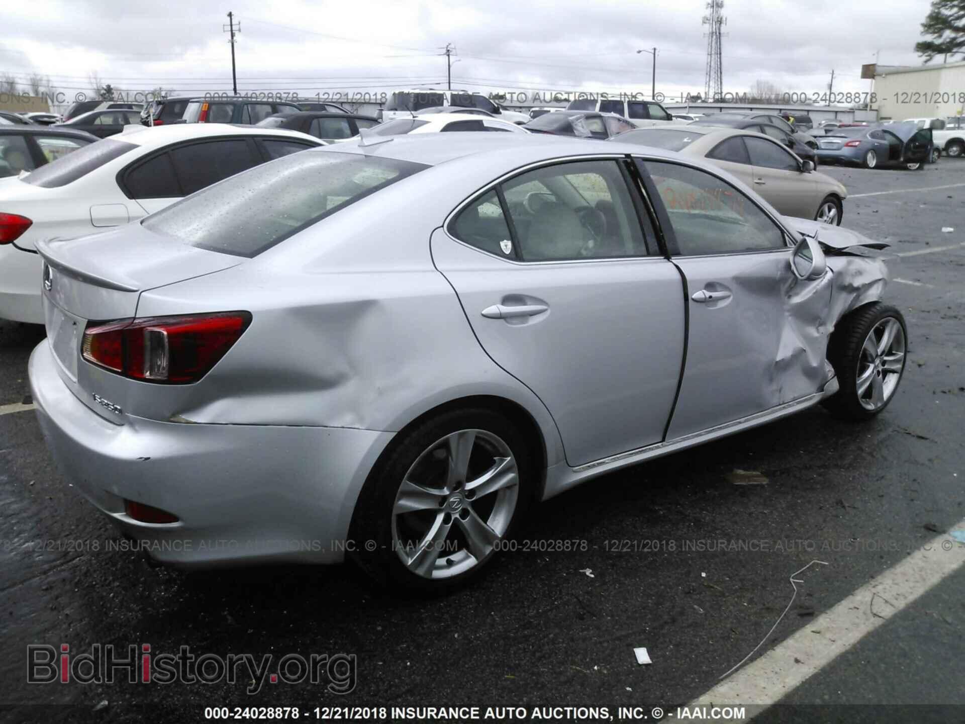 2011 LEXUS IS - VIN: JTHBF5C28B5144448 - Фото 4
