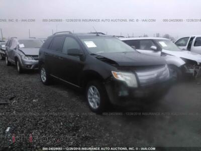 2009 Ford EDGE, черный — VIN 2FMDK36C39BA88192, IAAI