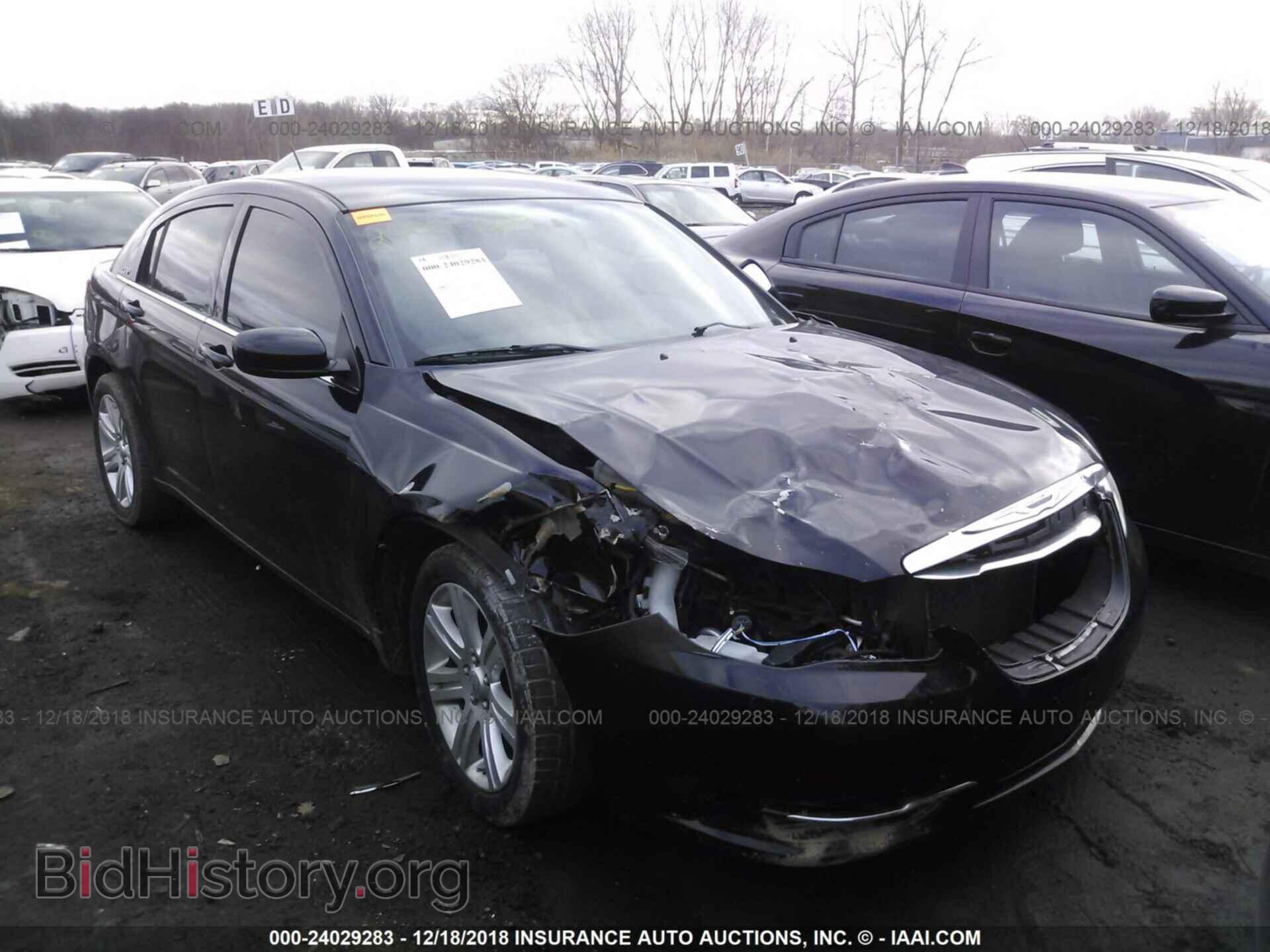 Фотография 1C3CCBBB6CN107578 - CHRYSLER 200 2012