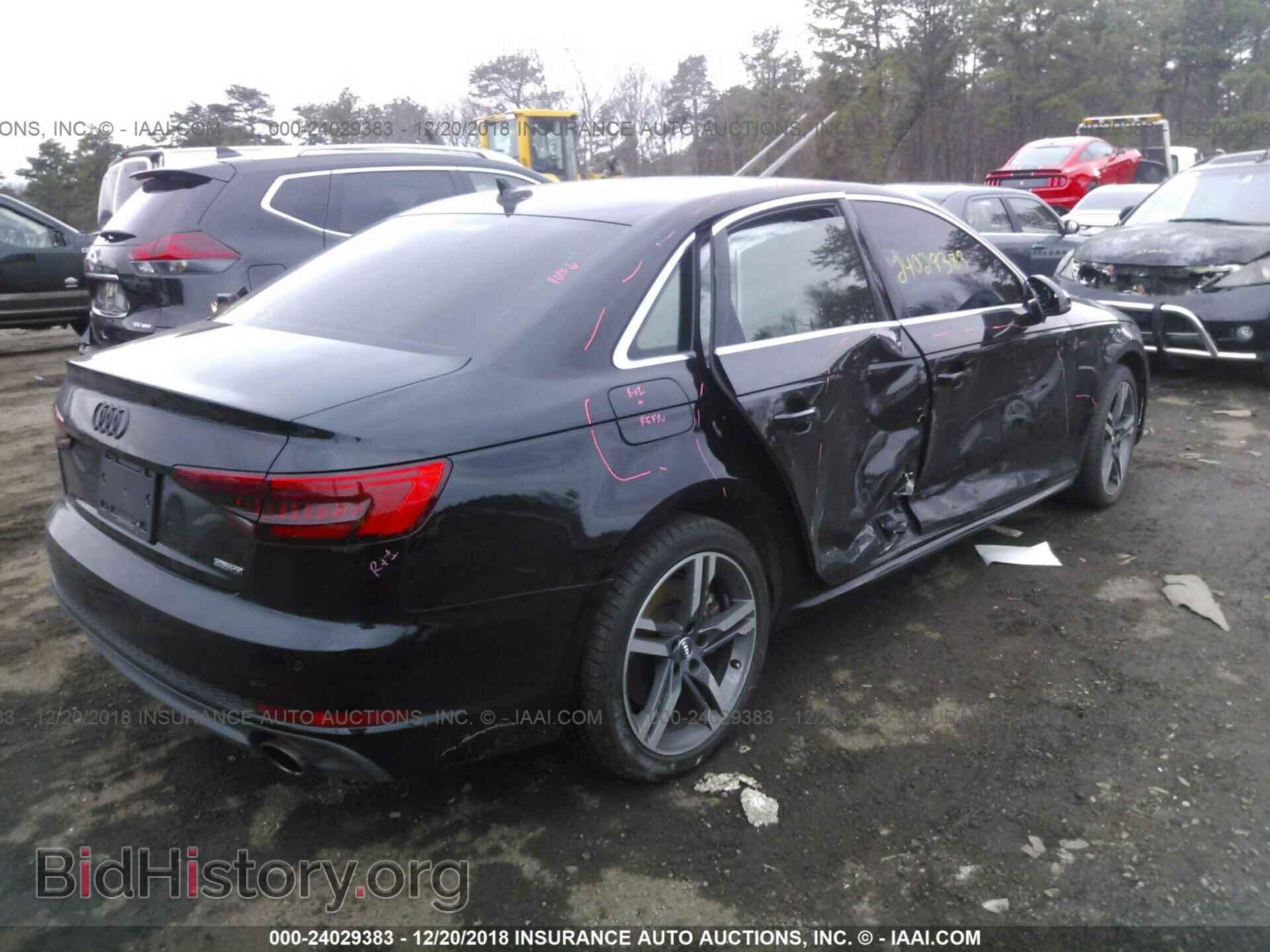 2017 AUDI A4 - VIN: WAUENBF42HA161529 - Фото 4