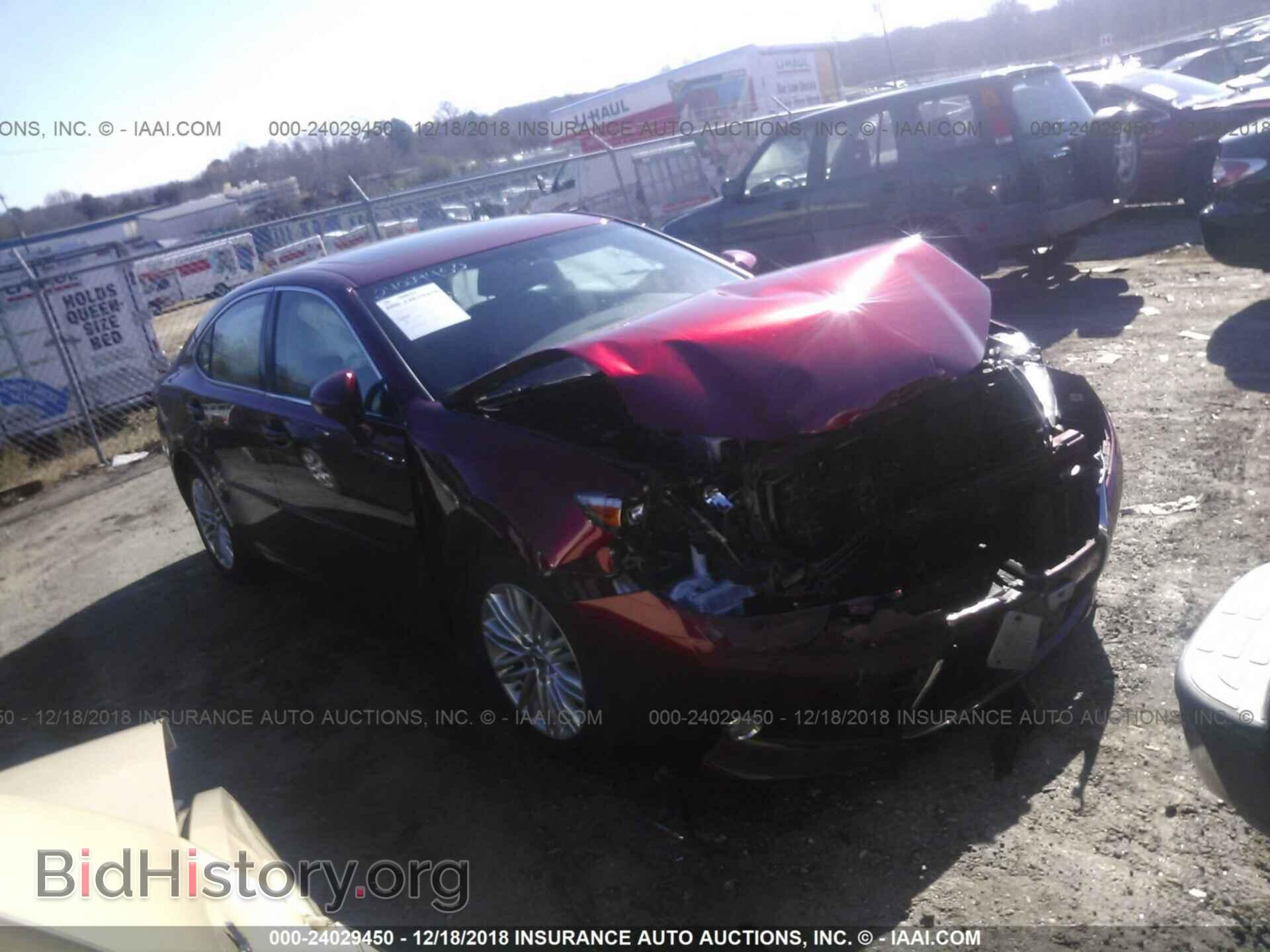 Photo JTHBK1GG4D2071464 - LEXUS ES 2013