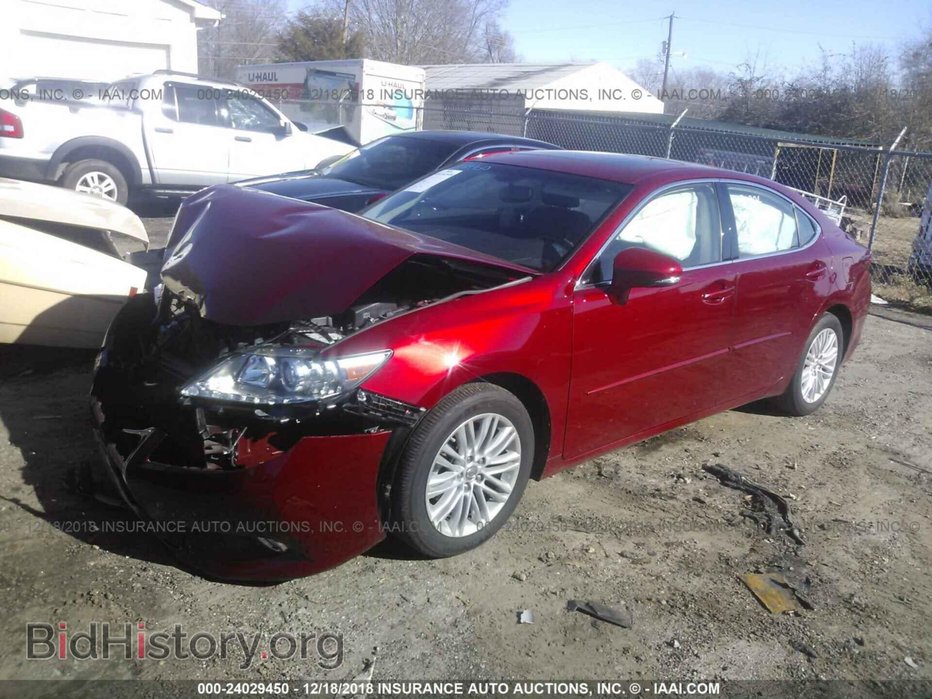 2013 LEXUS ES - VIN: JTHBK1GG4D2071464 - Фото 2