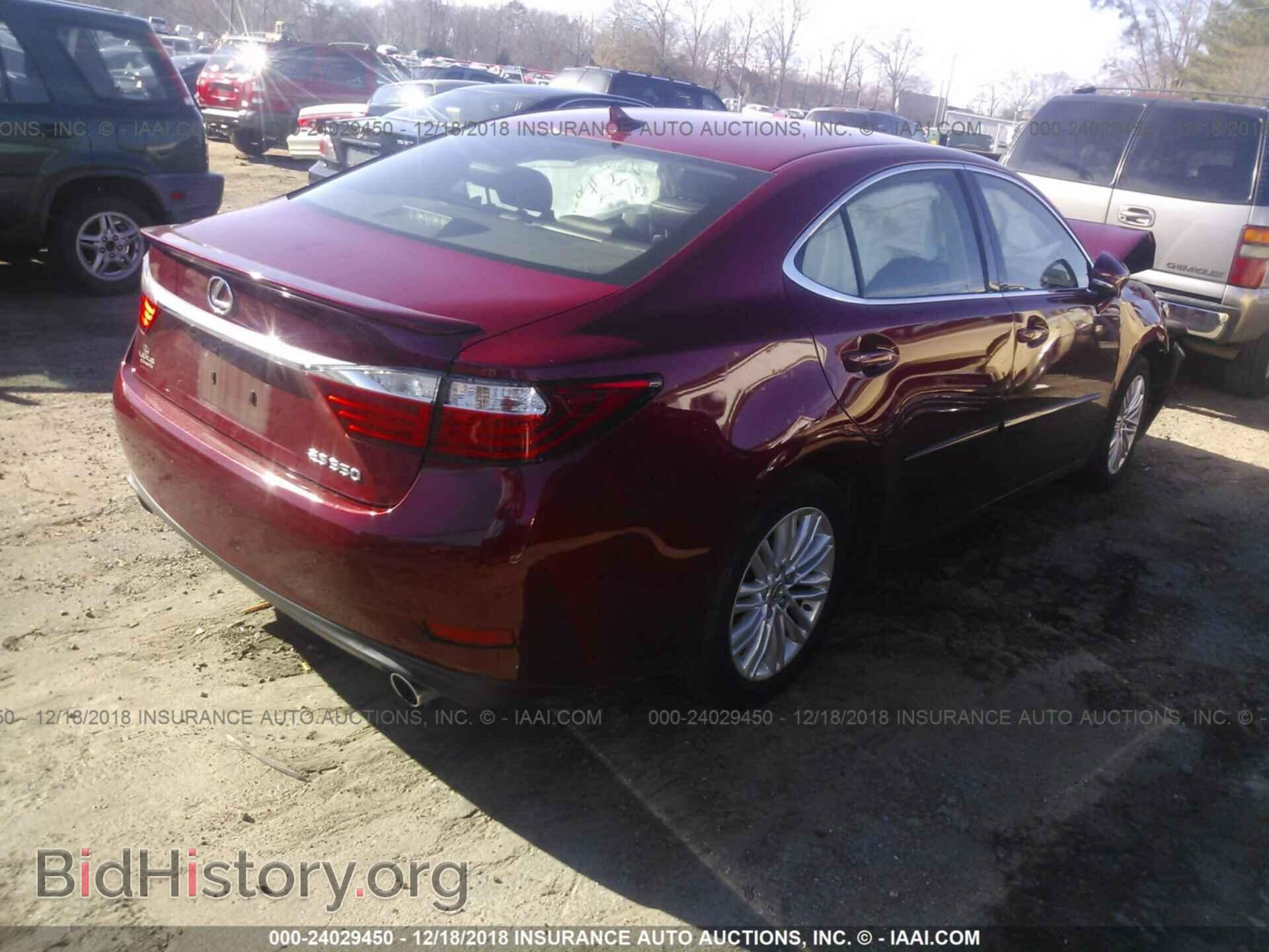 2013 LEXUS ES - VIN: JTHBK1GG4D2071464 - Фото 4