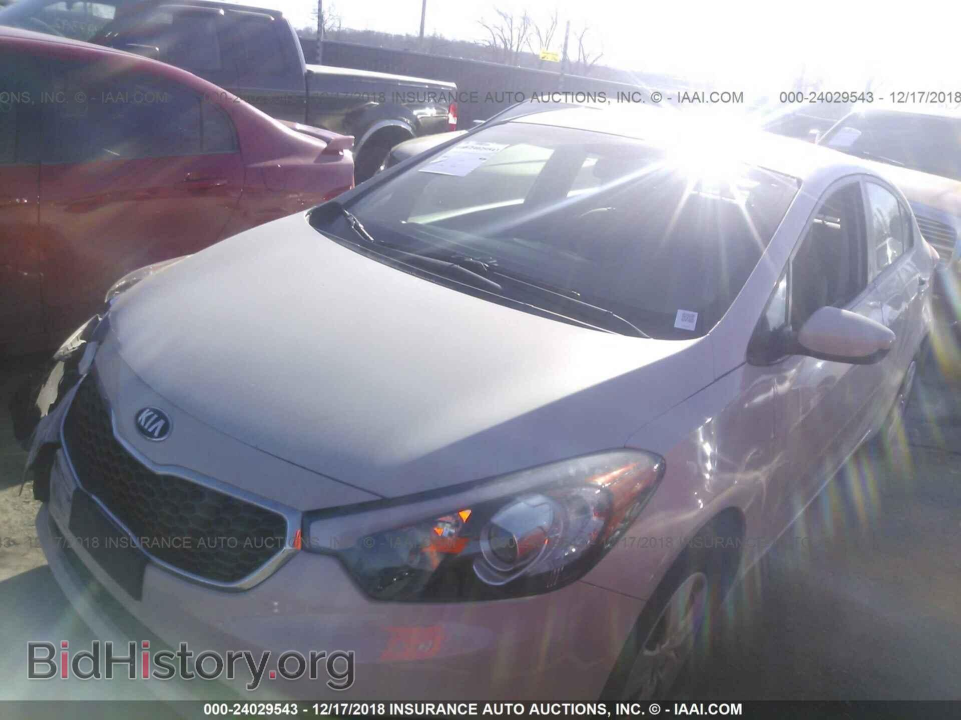 2014 KIA FORTE - VIN: KNAFK4A6XE5159727 - Фото 2