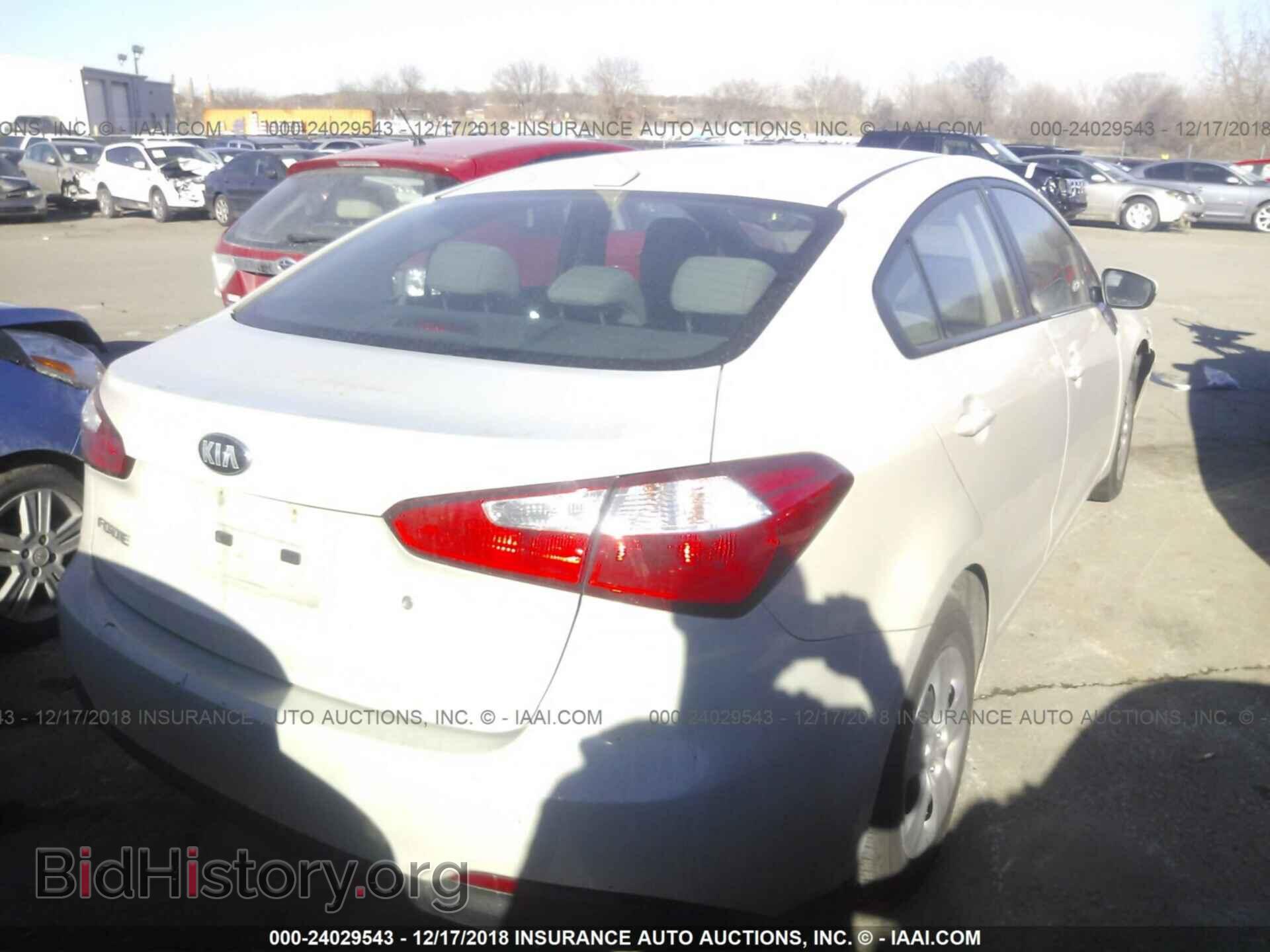 2014 KIA FORTE - VIN: KNAFK4A6XE5159727 - Фото 4
