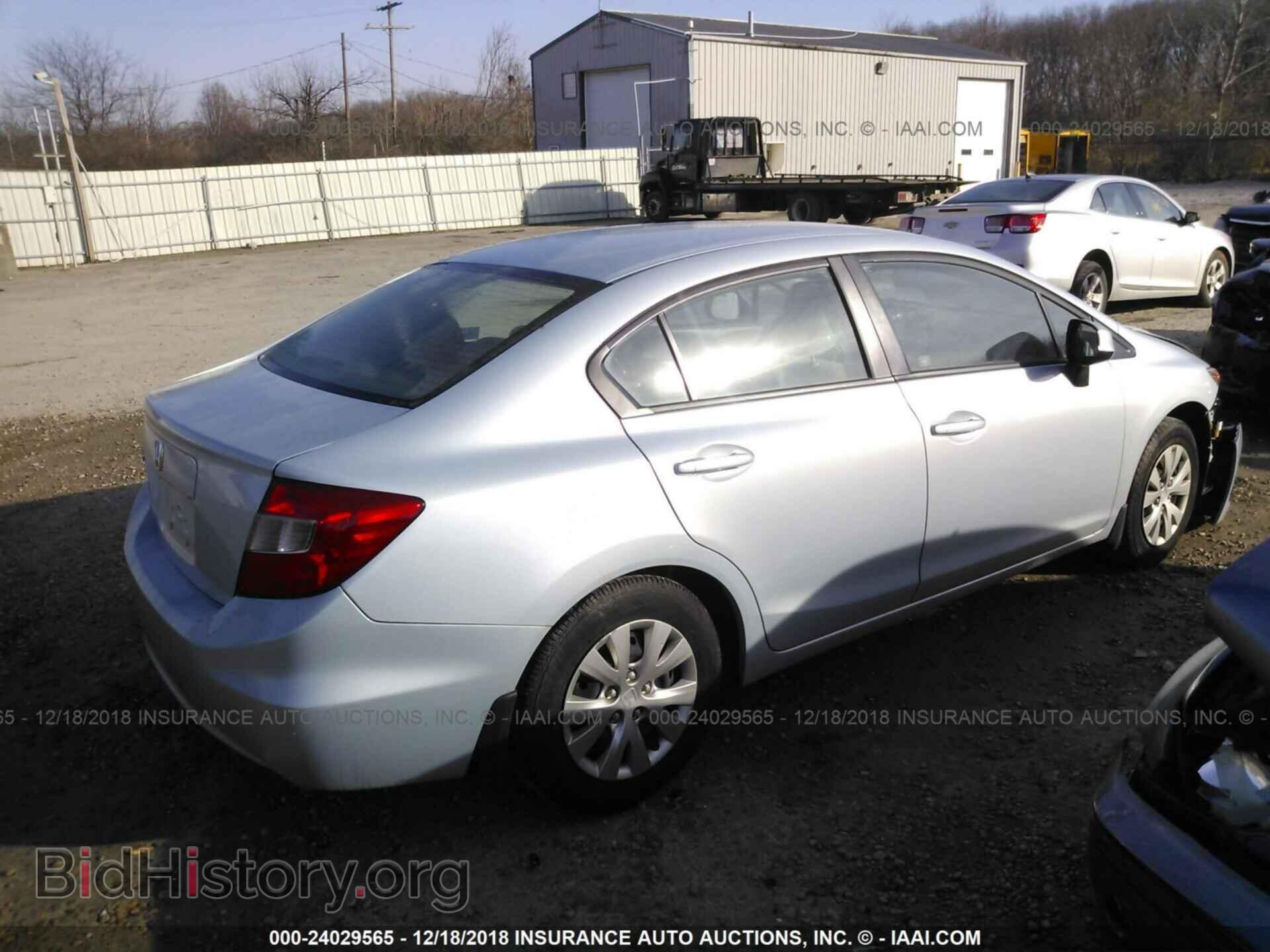 2012 HONDA CIVIC - VIN: 19XFB2F59CE012520 - Photo 4