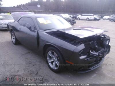 2016 Dodge CHALLENGER, gray — VIN 2C3CDZAGXGH280022, IAAI