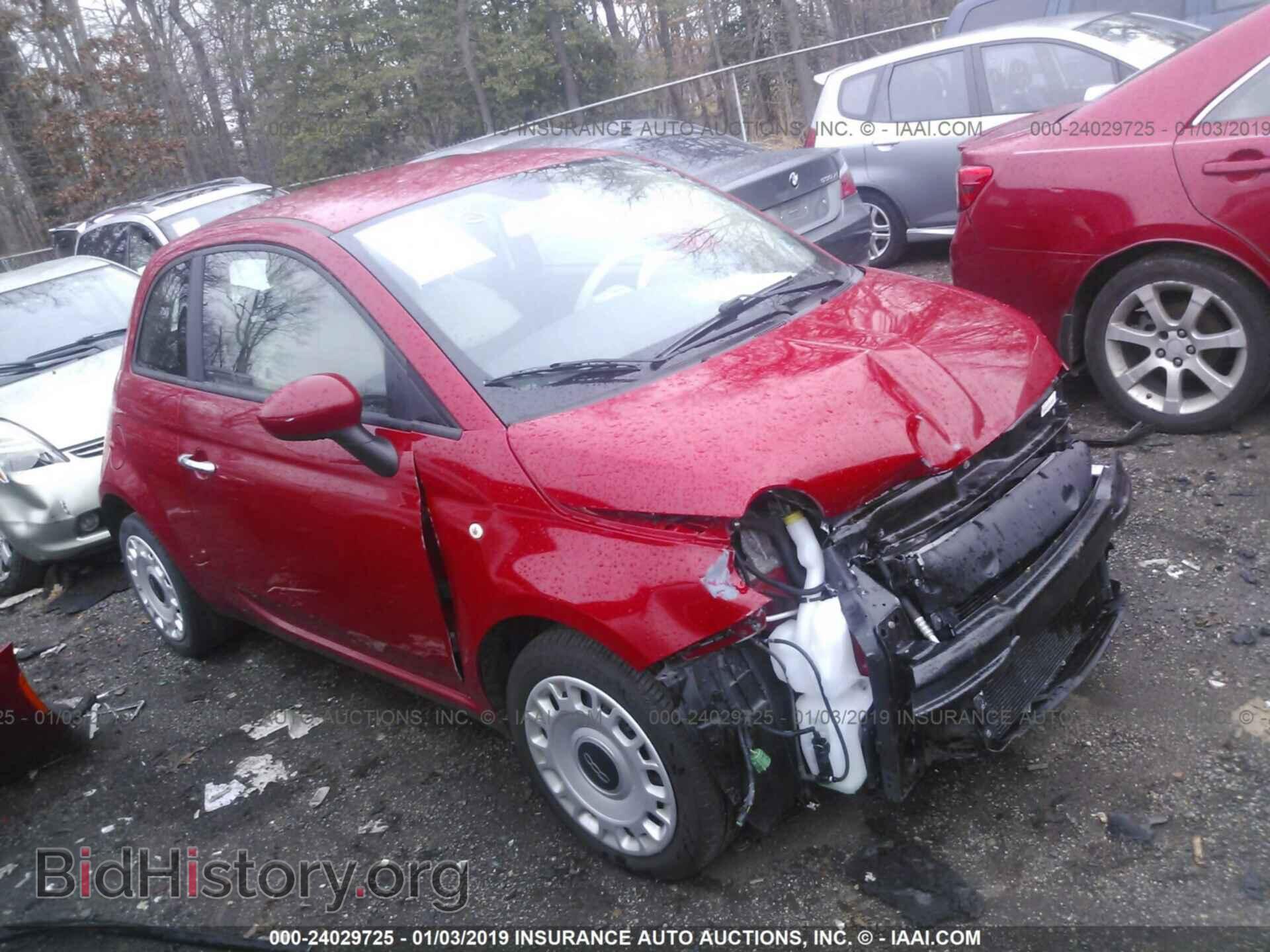 Photo 3C3CFFAR7CT287876 - FIAT 500 2012