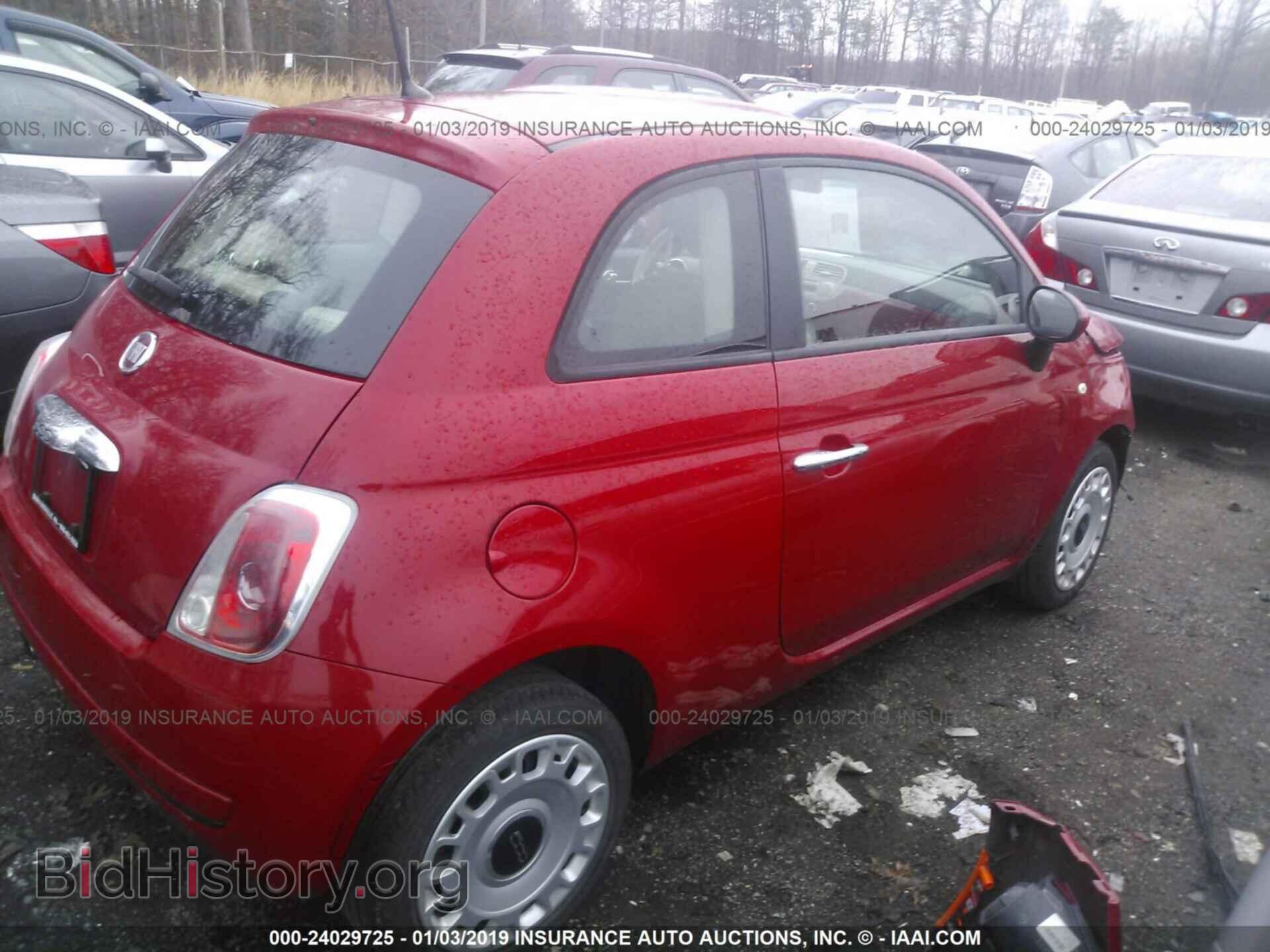 2012 FIAT 500 - VIN: 3C3CFFAR7CT287876 - Фото 4