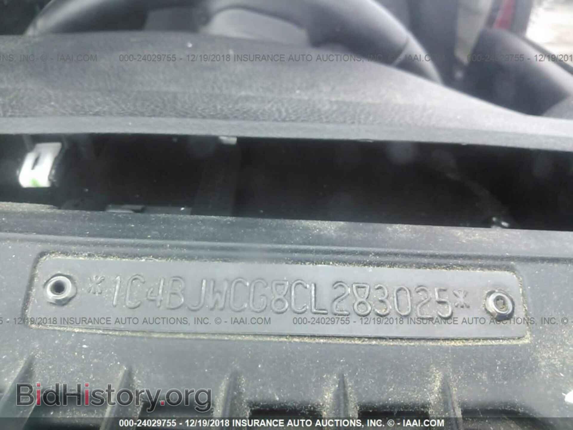 2012 JEEP WRANGLER - VIN: 1C4BJWCG8CL283025 - Фото 9