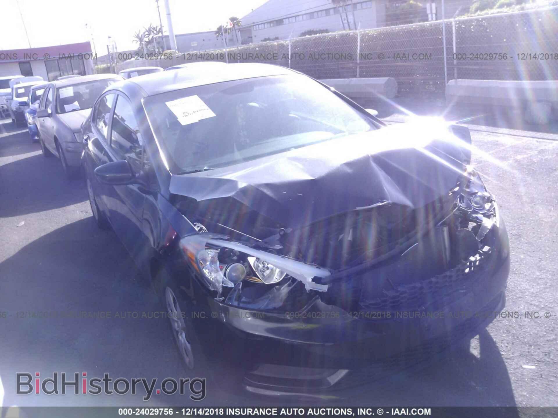 Photo KNAFK4A61E5060892 - KIA FORTE 2014