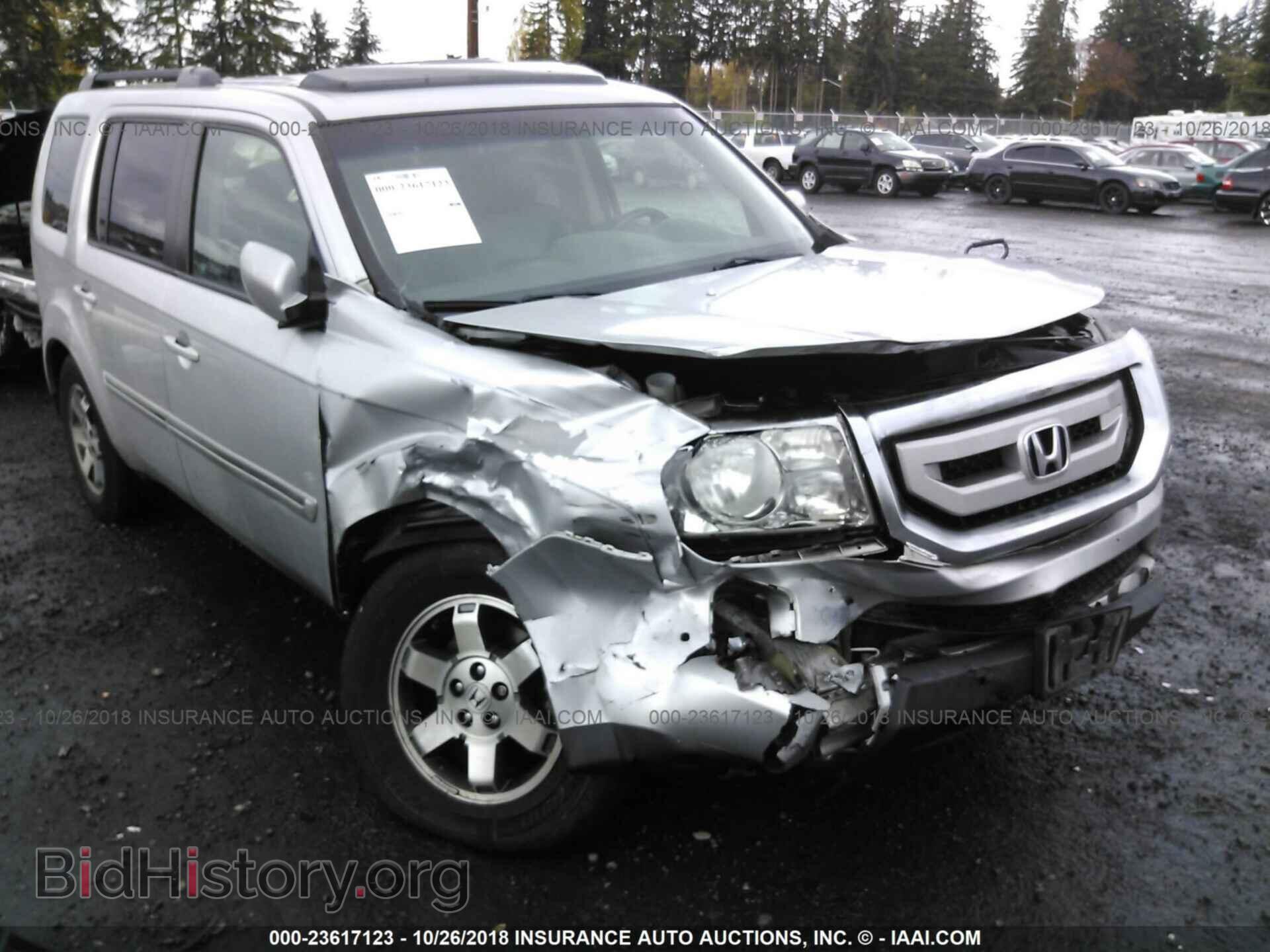 Photo 5FNYF48919B030800 - HONDA PILOT 2009