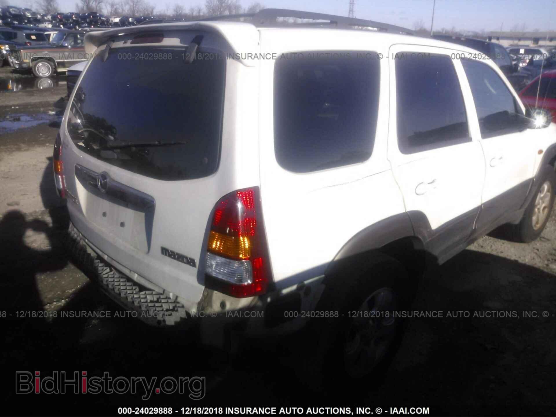 2004 MAZDA TRIBUTE - VIN: 4F2CZ96144KM19793 - Фото 4