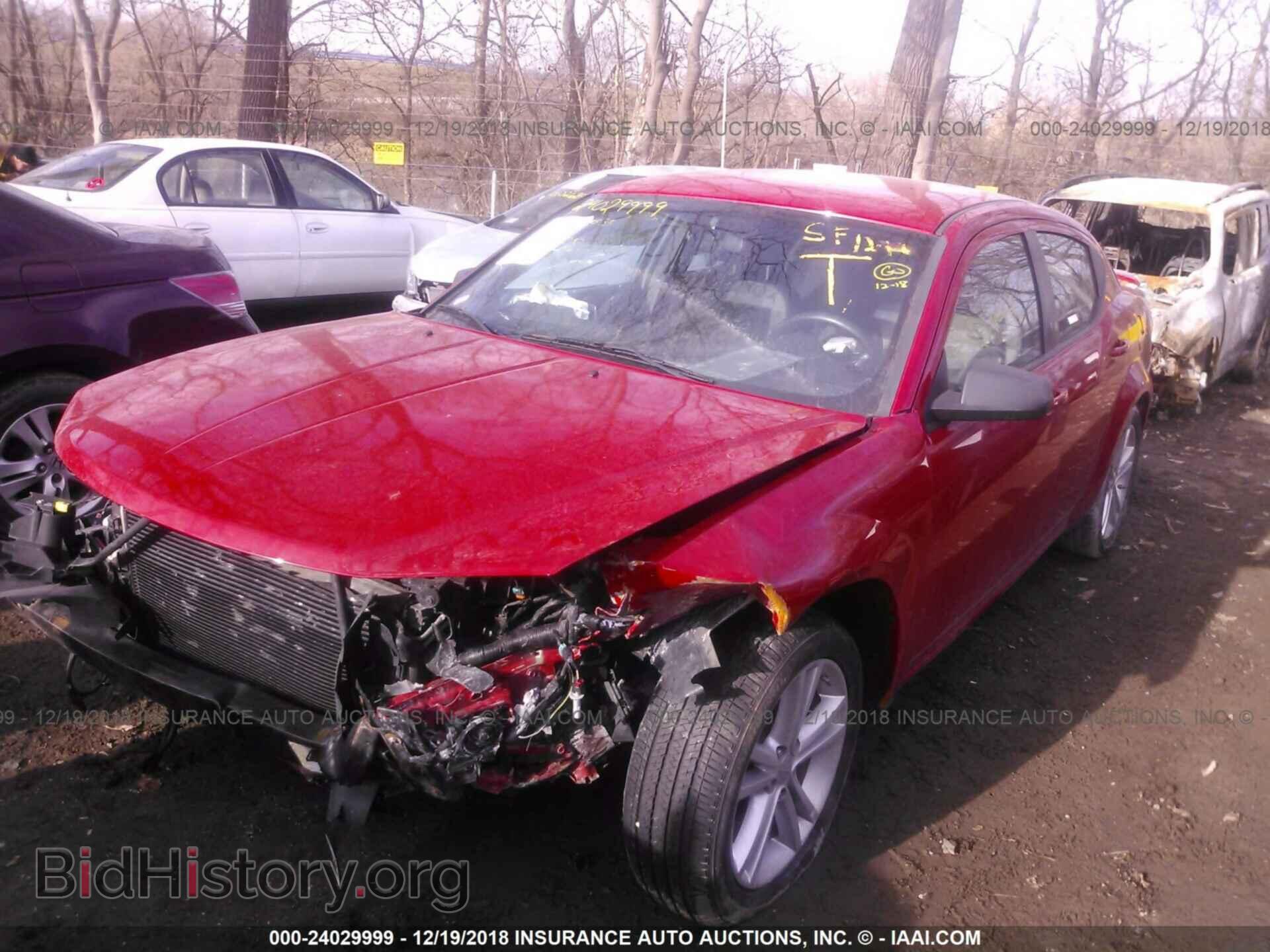 2012 DODGE AVENGER - VIN: 1C3CDZAG5CN315888 - Фото 2