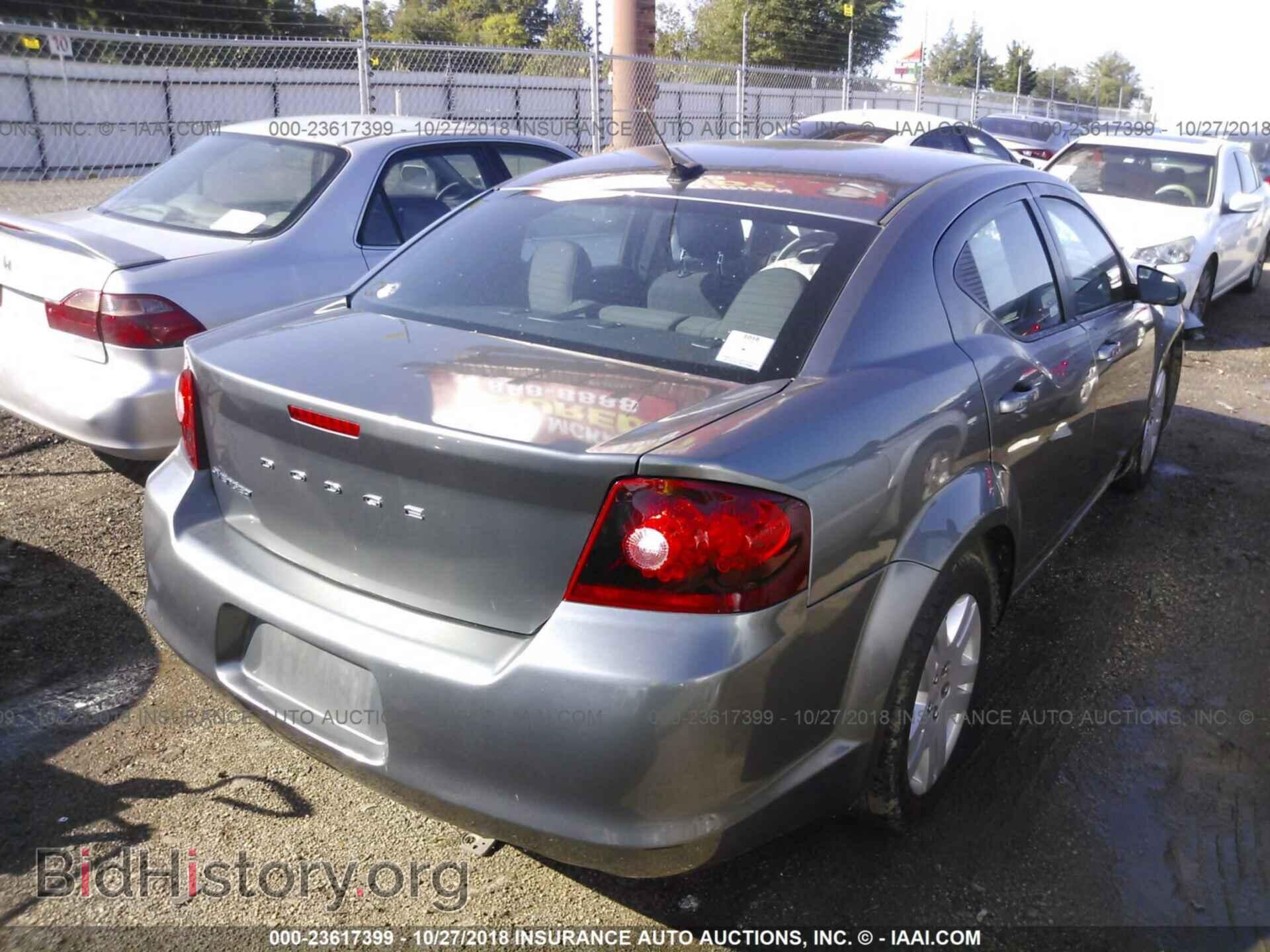 2012 DODGE AVENGER - VIN: 1C3CDZAB3CN220038 - Фото 4