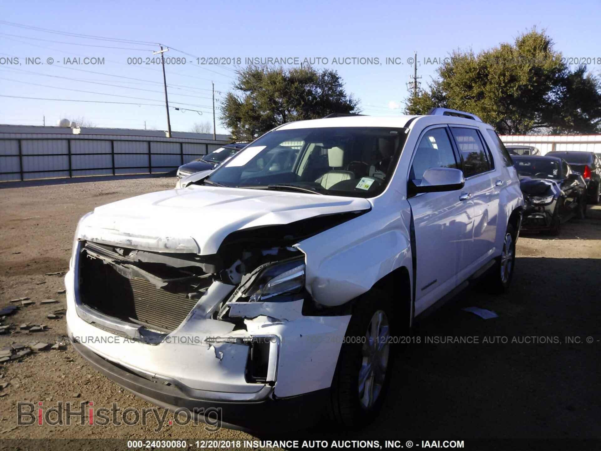 2016 GMC TERRAIN - VIN: 2GKFLPE37G6240553 - Фото 2