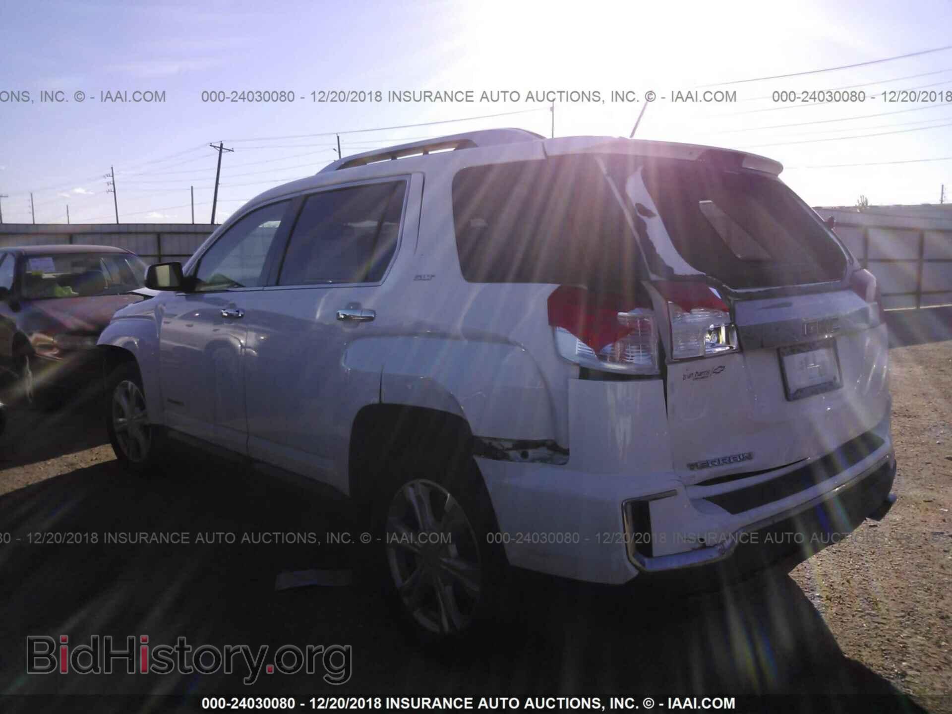 2016 GMC TERRAIN - VIN: 2GKFLPE37G6240553 - Фото 3