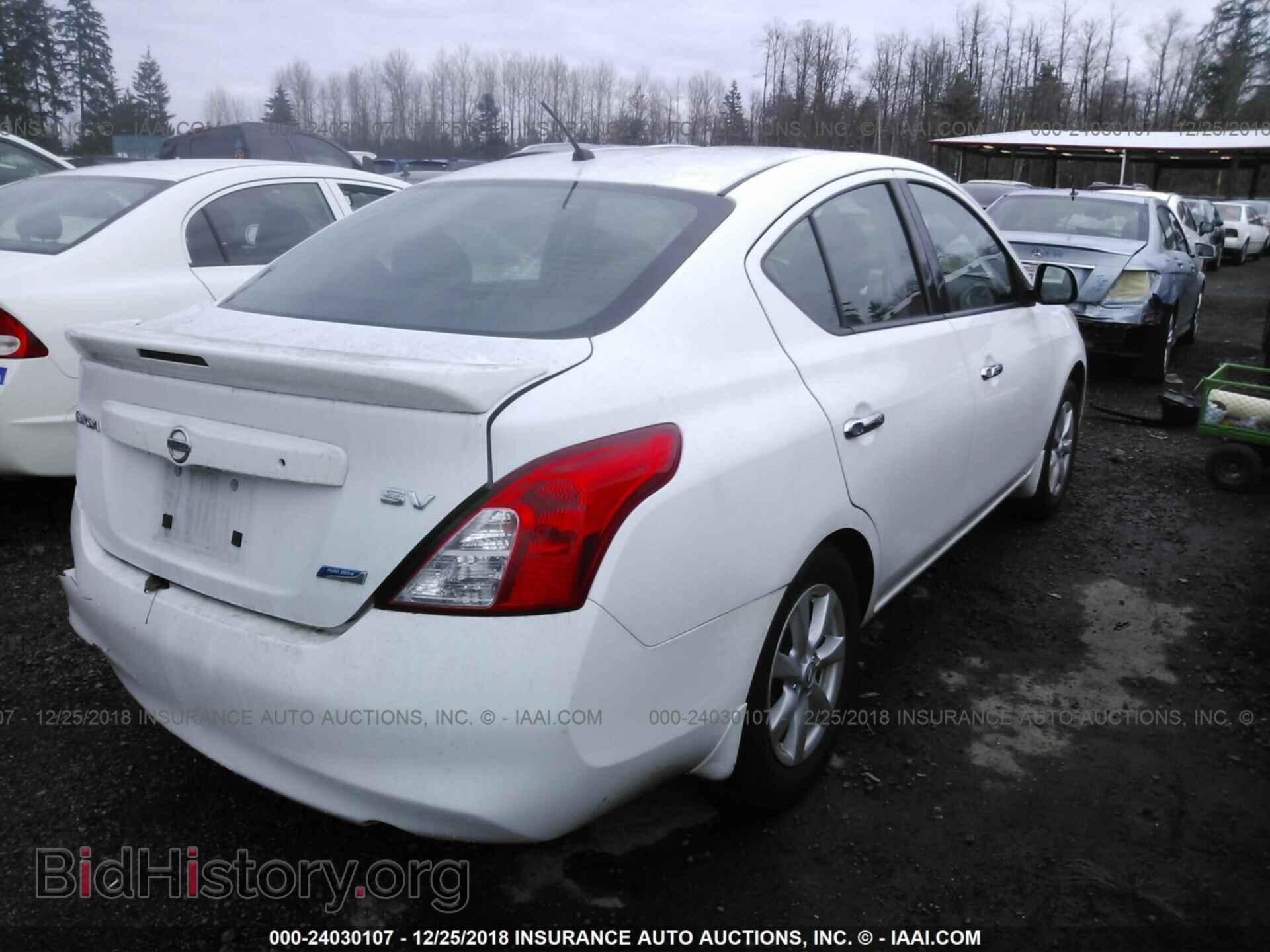 2014 NISSAN VERSA - VIN: 3N1CN7AP4EL845630 - Фото 4