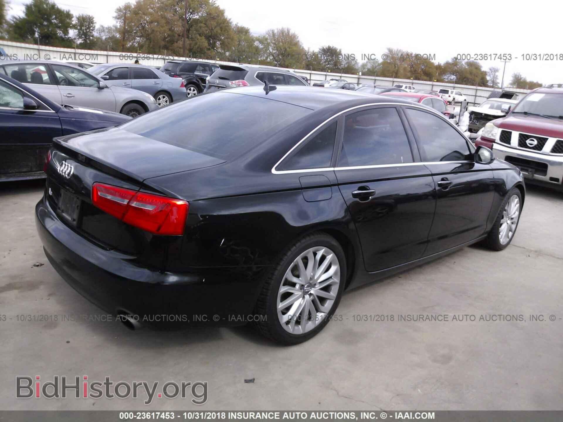 2013 AUDI A6 - VIN: WAUGFAFC8DN057217 - Photo 4