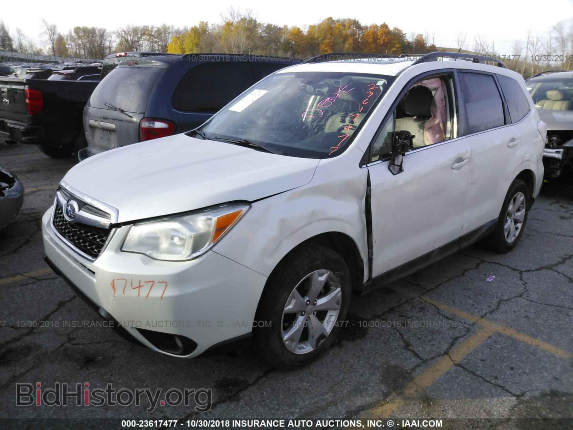 2014 SUBARU FORESTER - VIN: JF2SJAPCXEH514928 - Фото 2