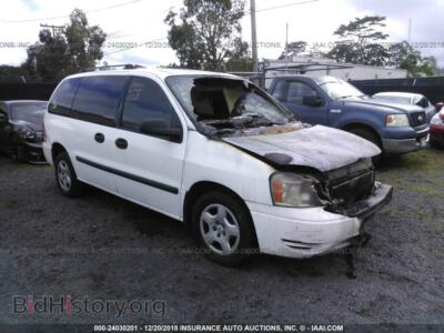 2006 Ford FREESTAR SE, белый — VIN 2FMZA51656BA30120, IAAI