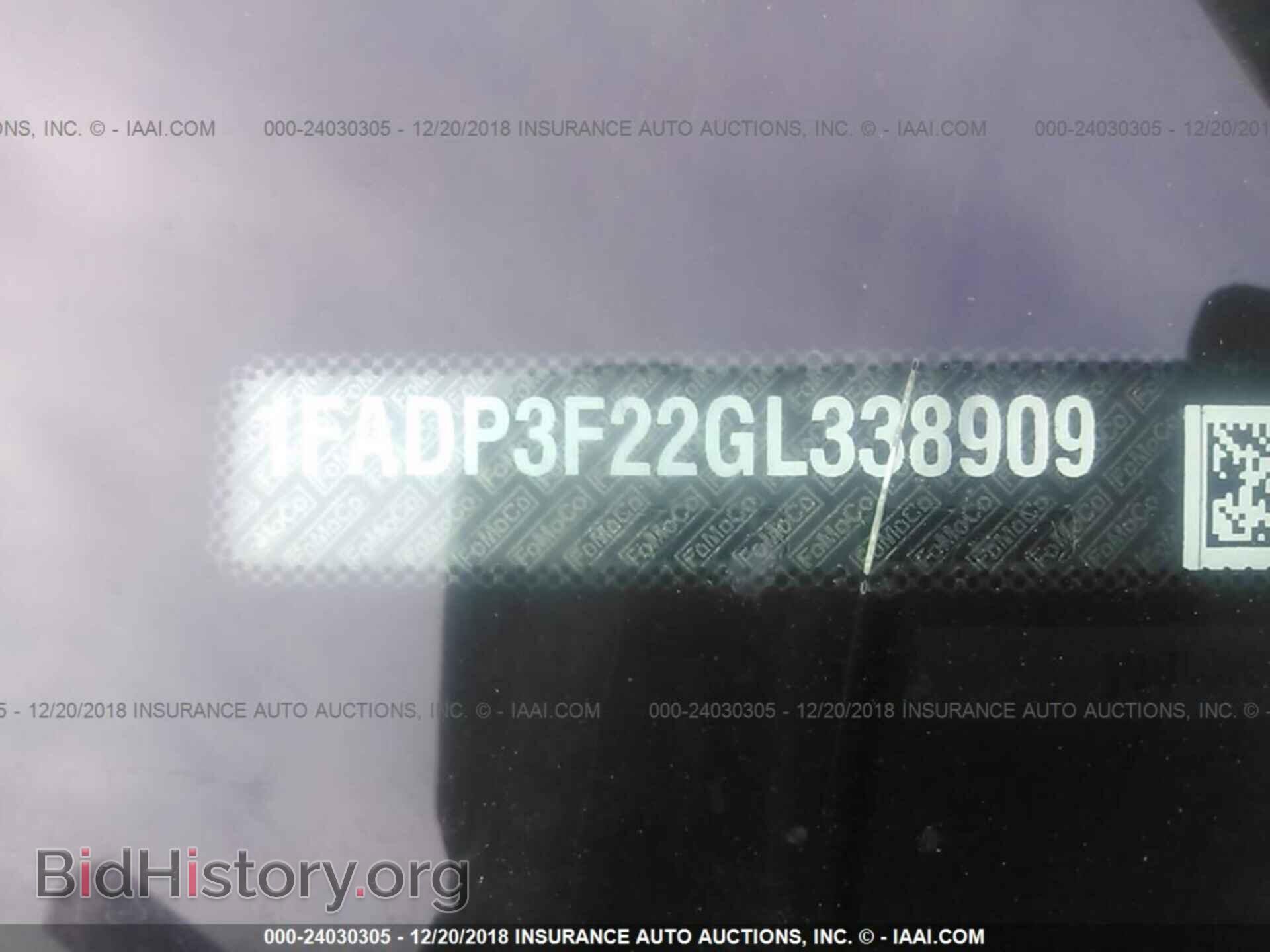 2016 FORD FOCUS - VIN: 1FADP3F22GL338909 - Photo 9