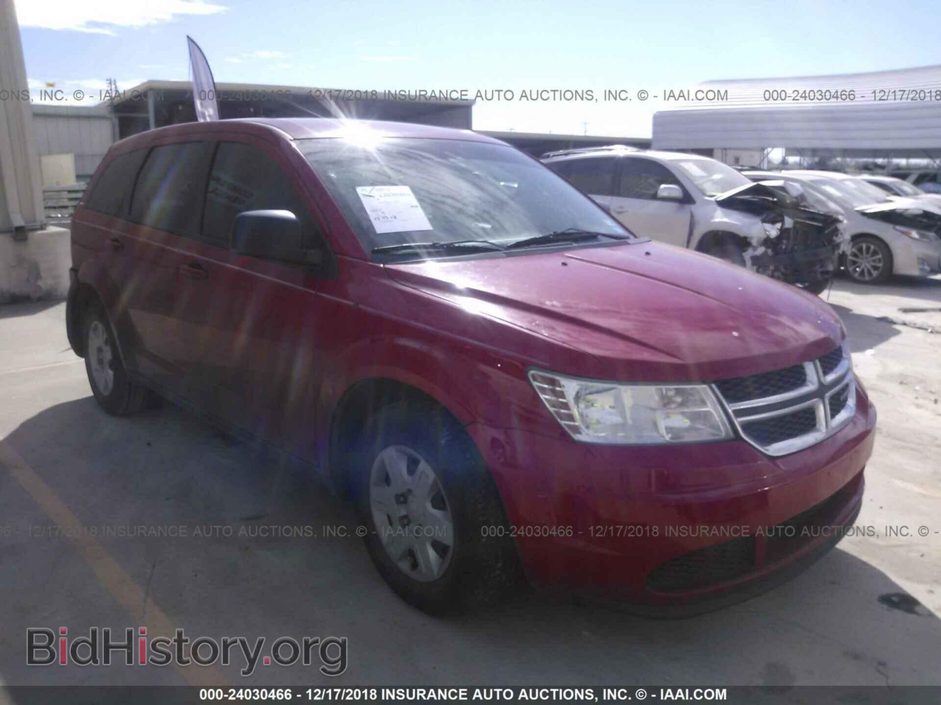 Photo 3C4PDCAB3CT391866 - DODGE JOURNEY 2012