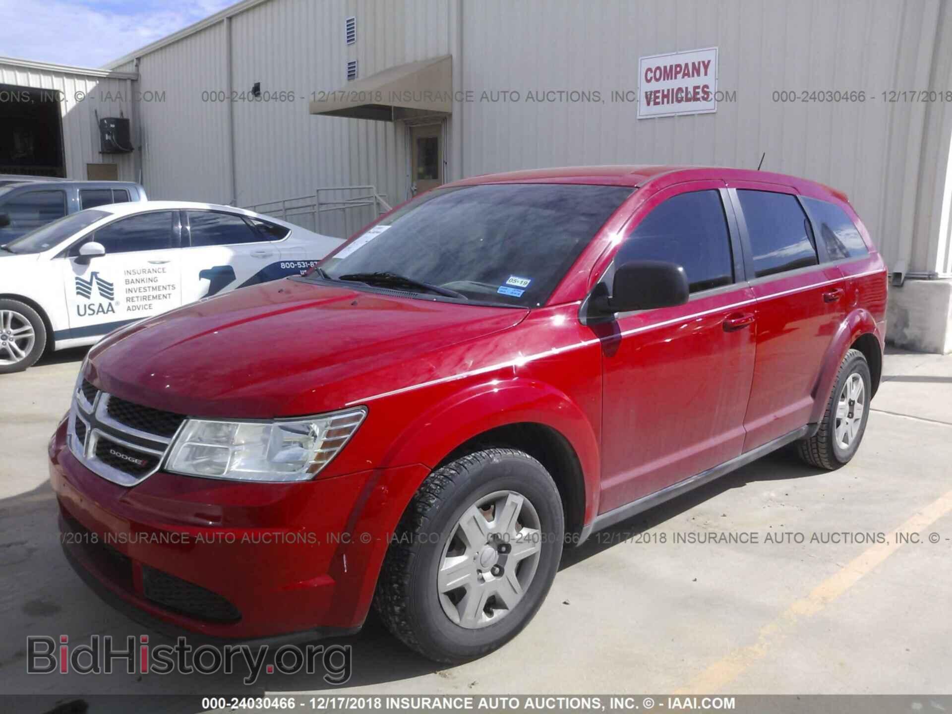 2012 DODGE JOURNEY - VIN: 3C4PDCAB3CT391866 - Фото 2