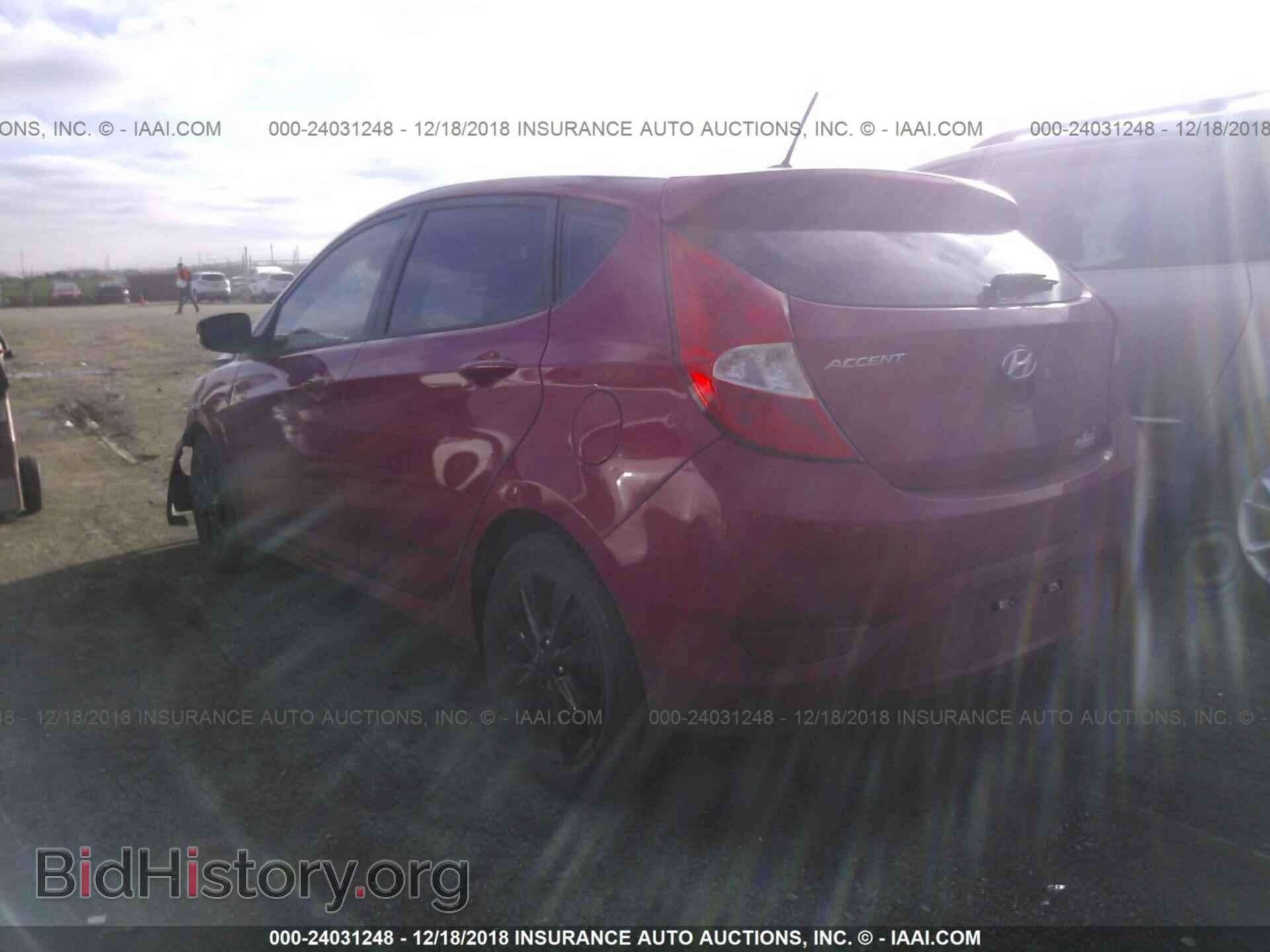 2013 HYUNDAI ACCENT - VIN: KMHCU5AE2DU059358 - Фото 3