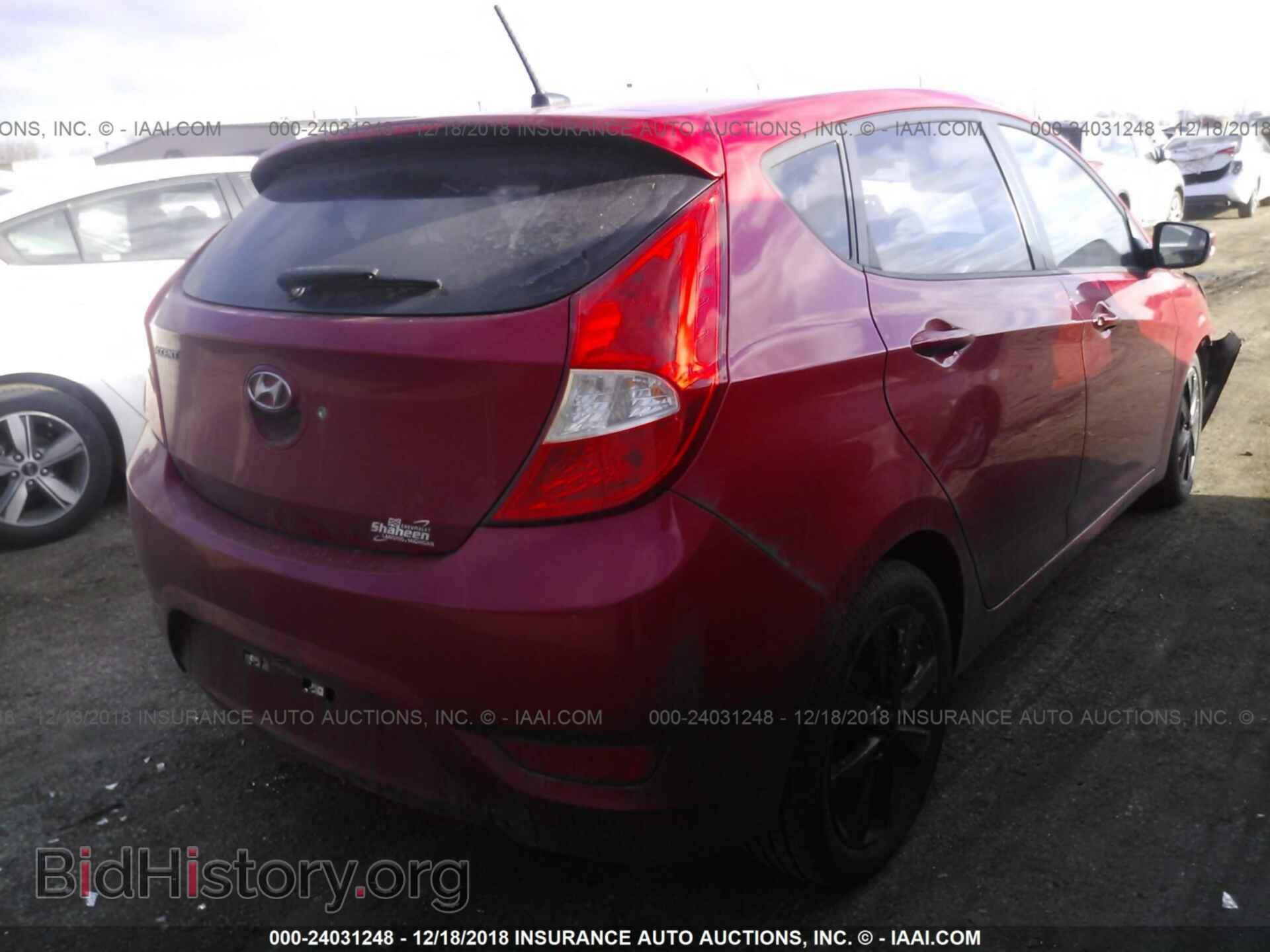 2013 HYUNDAI ACCENT - VIN: KMHCU5AE2DU059358 - Фото 4