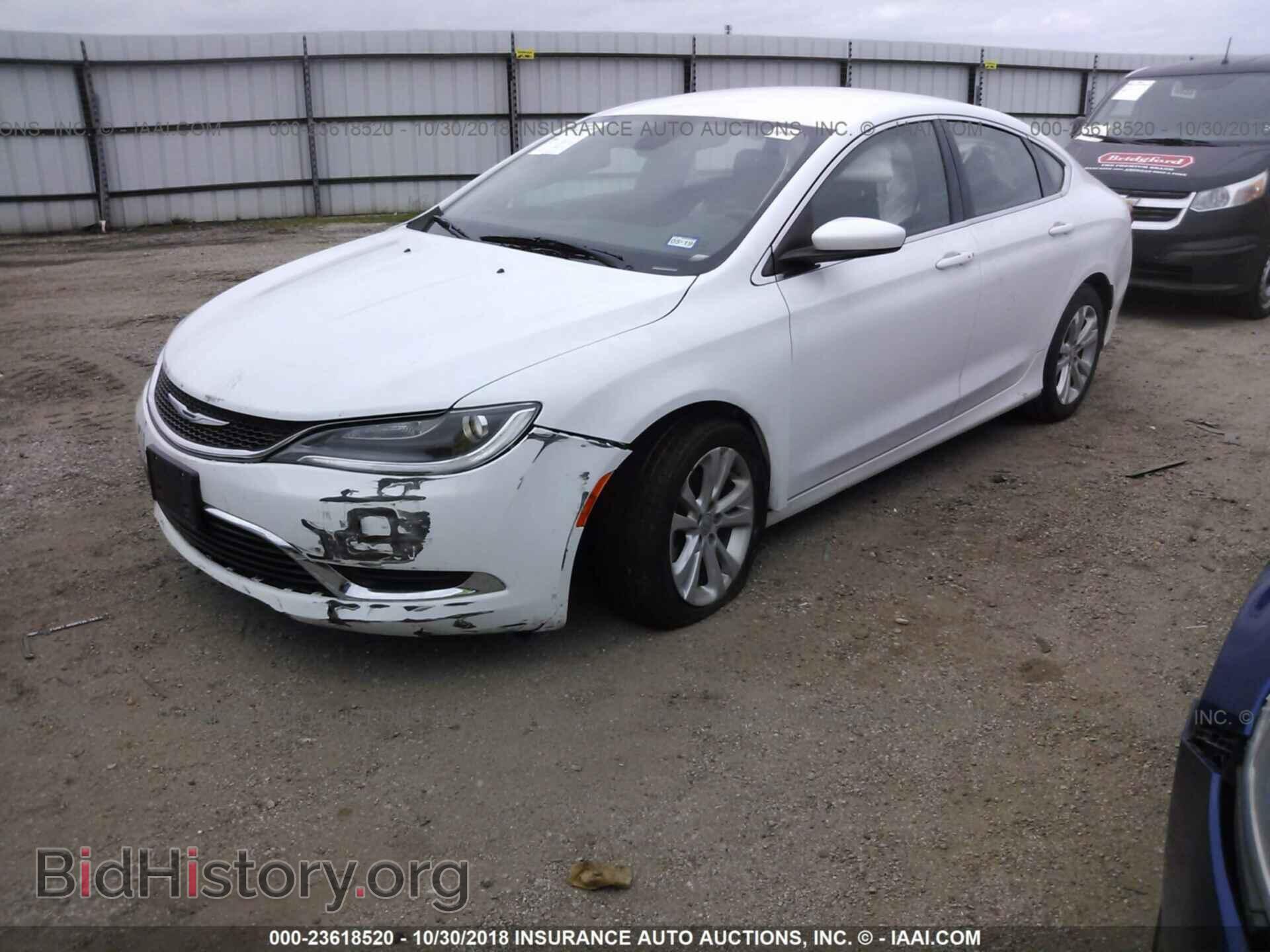 2015 CHRYSLER 200 - VIN: 1C3CCCAB1FN681243 - Фото 2