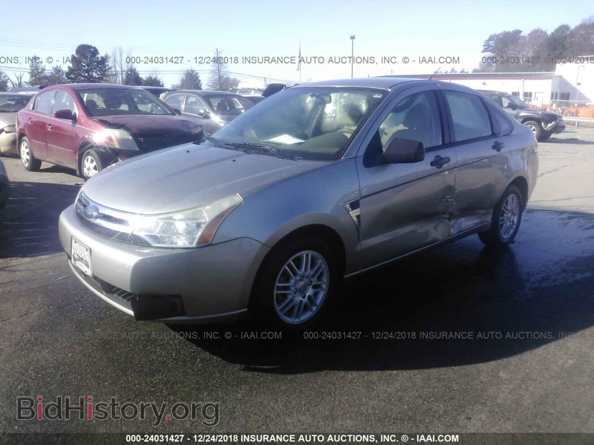 2008 FORD FOCUS - VIN: 1FAHP35N58W222407 - Фото 2