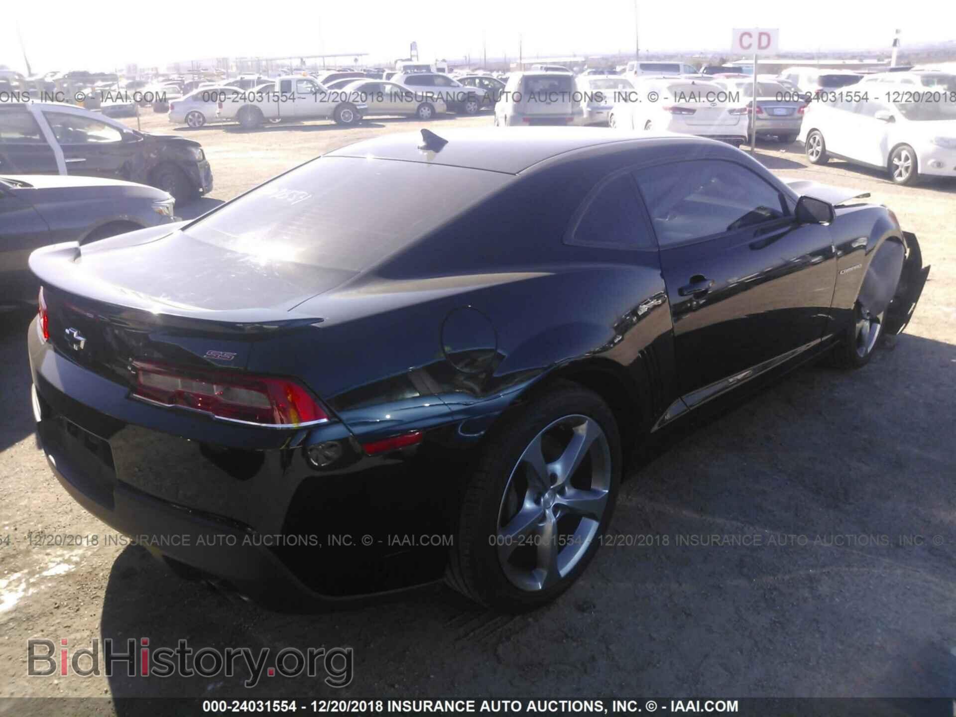 2014 CHEVROLET CAMARO - VIN: 2G1FT1EW2E9277730 - Фото 4