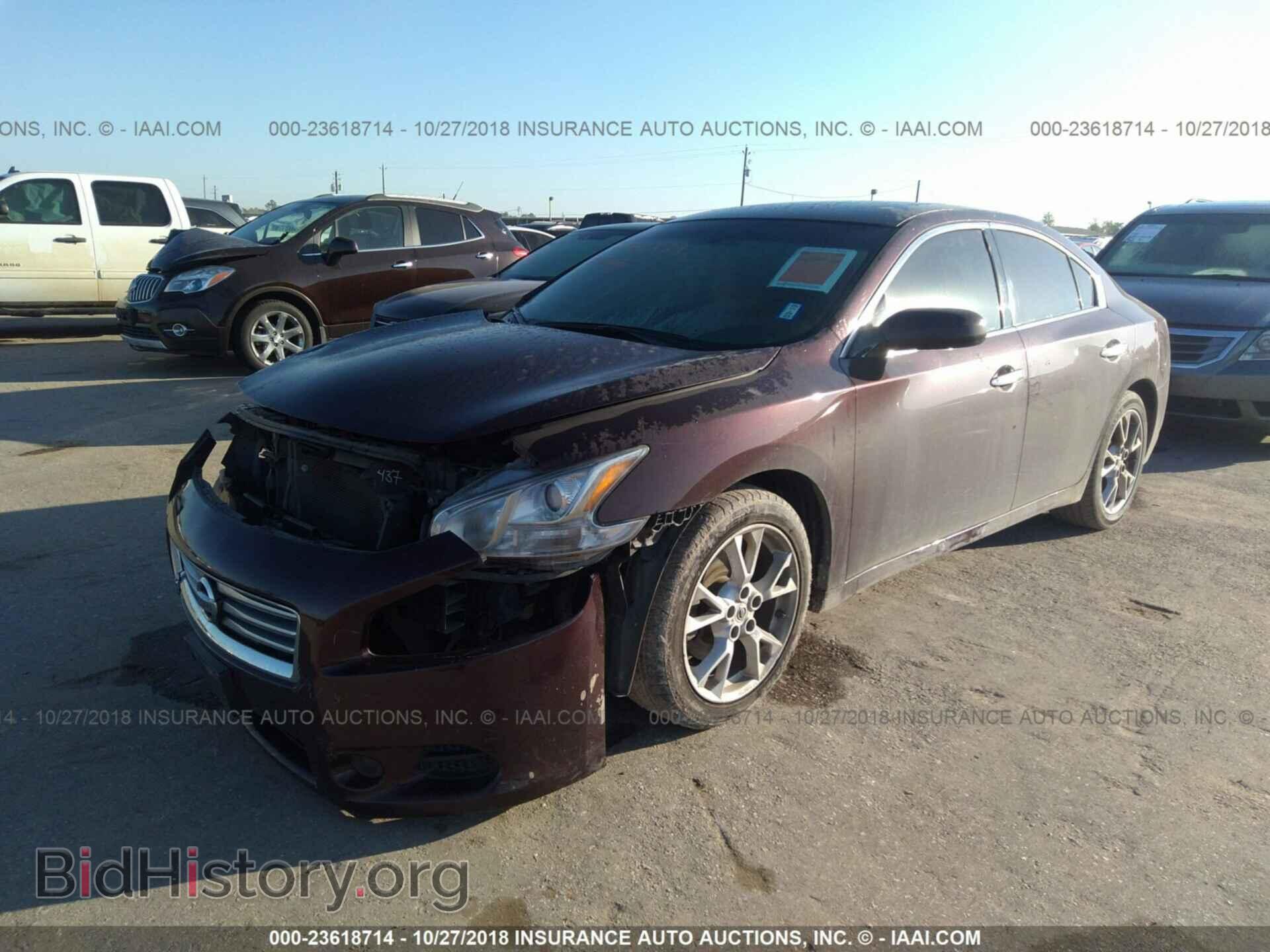 2014 NISSAN MAXIMA - VIN: 1N4AA5AP8EC481542 - Фото 2