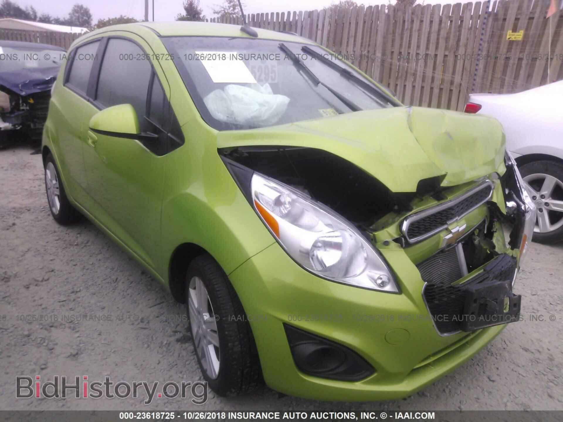 Photo KL8CB6S98EC585074 - CHEVROLET SPARK 2014