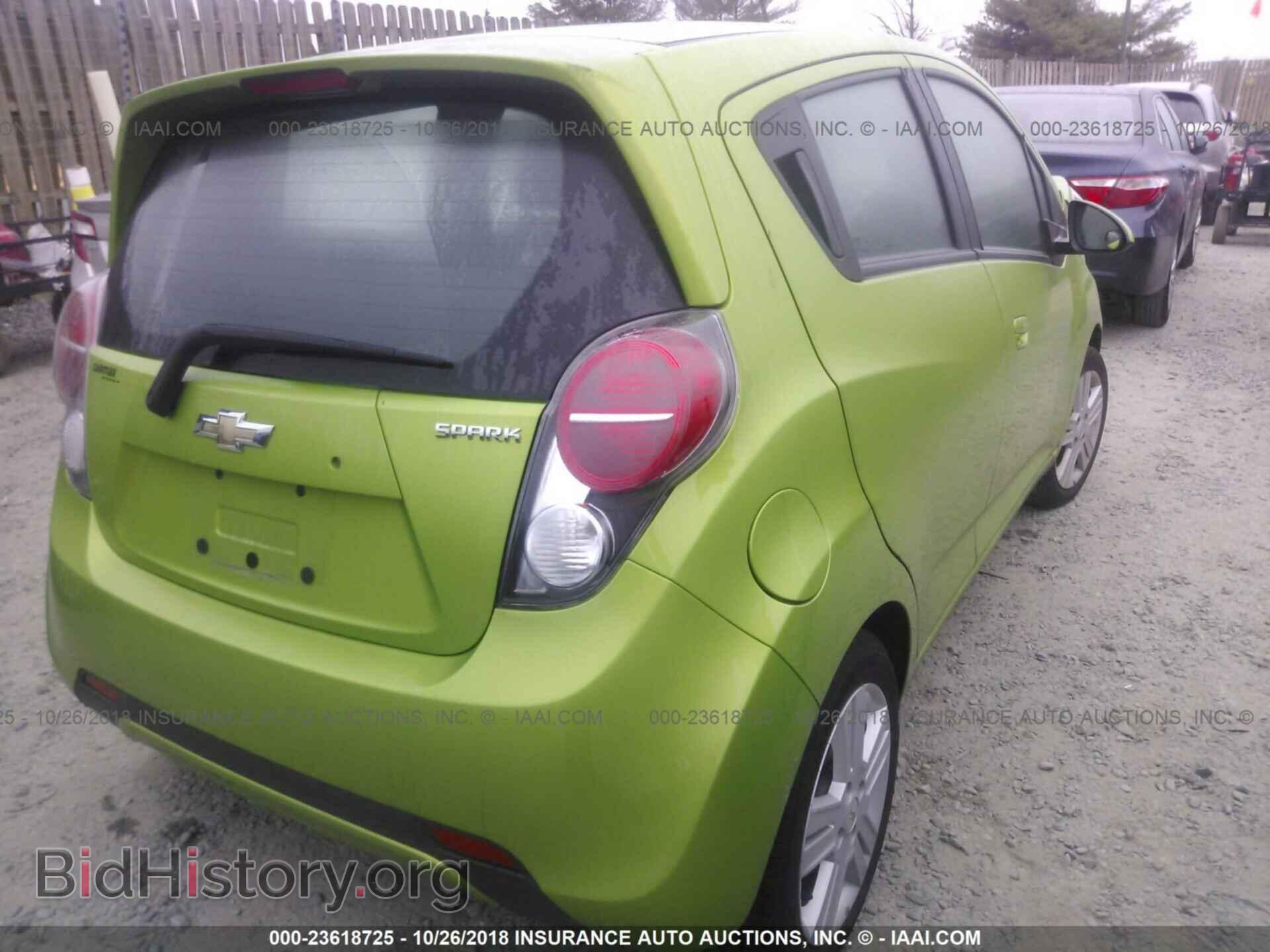 2014 CHEVROLET SPARK - VIN: KL8CB6S98EC585074 - Фото 4