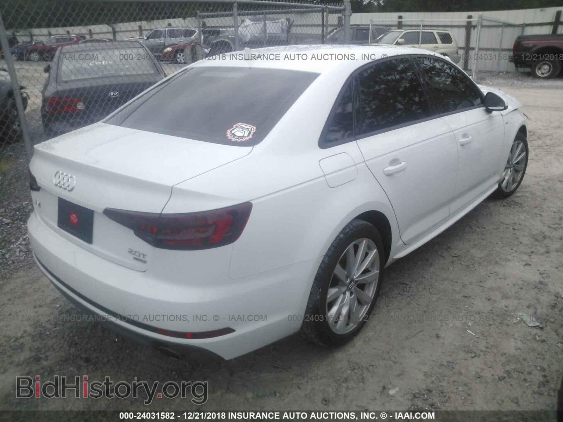 2018 AUDI A4 - VIN: WAUKMAF45JN001563 - Фото 4