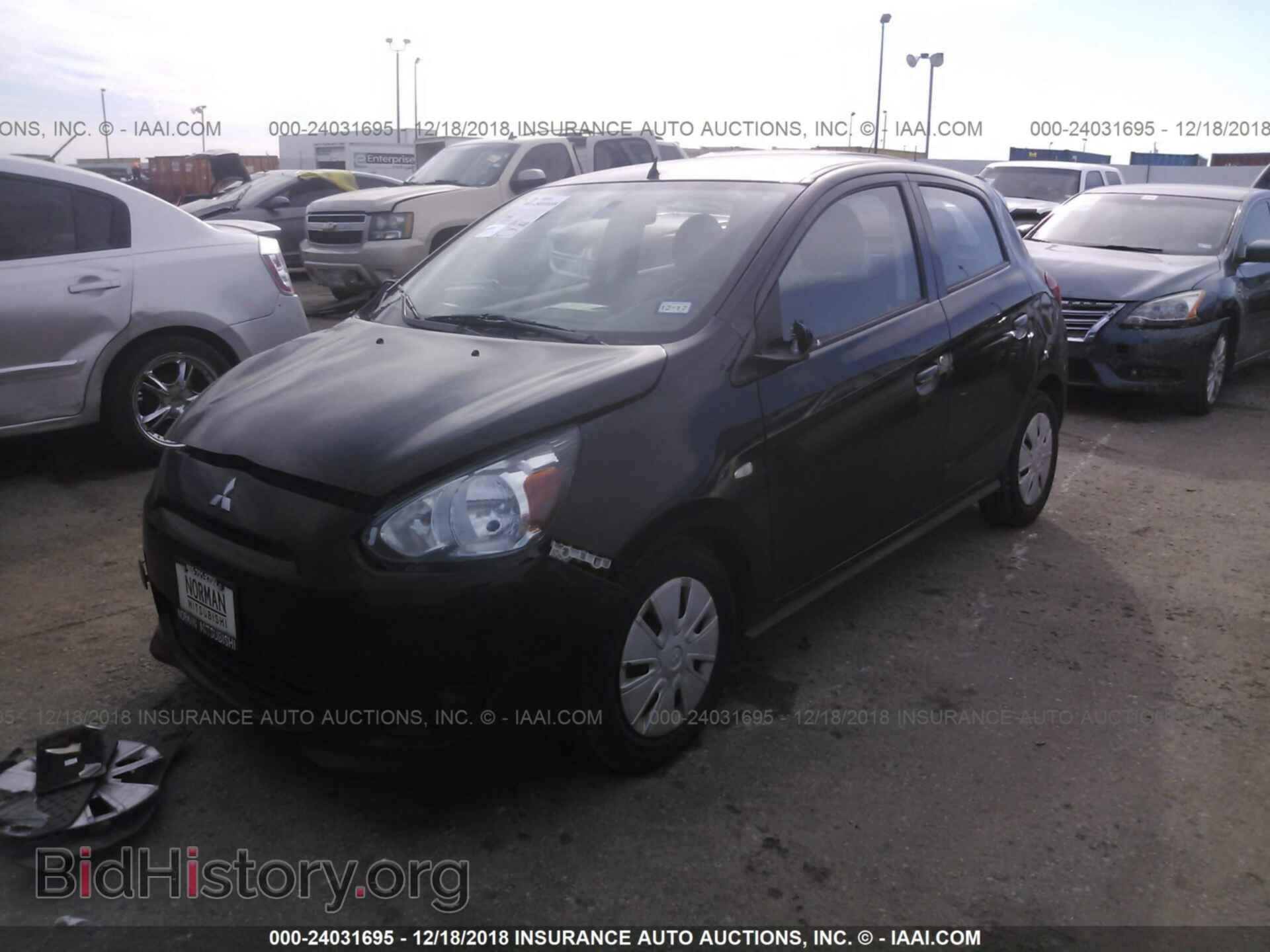 2014 MITSUBISHI MIRAGE - VIN: ML32A3HJXEH025875 - Фото 2