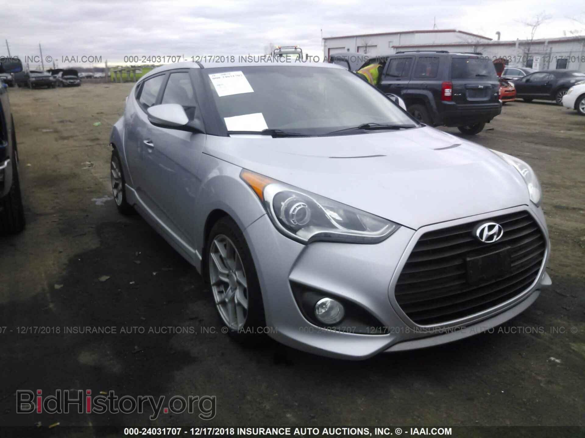 Фотография KMHTC6AEXDU162388 - HYUNDAI VELOSTER 2013