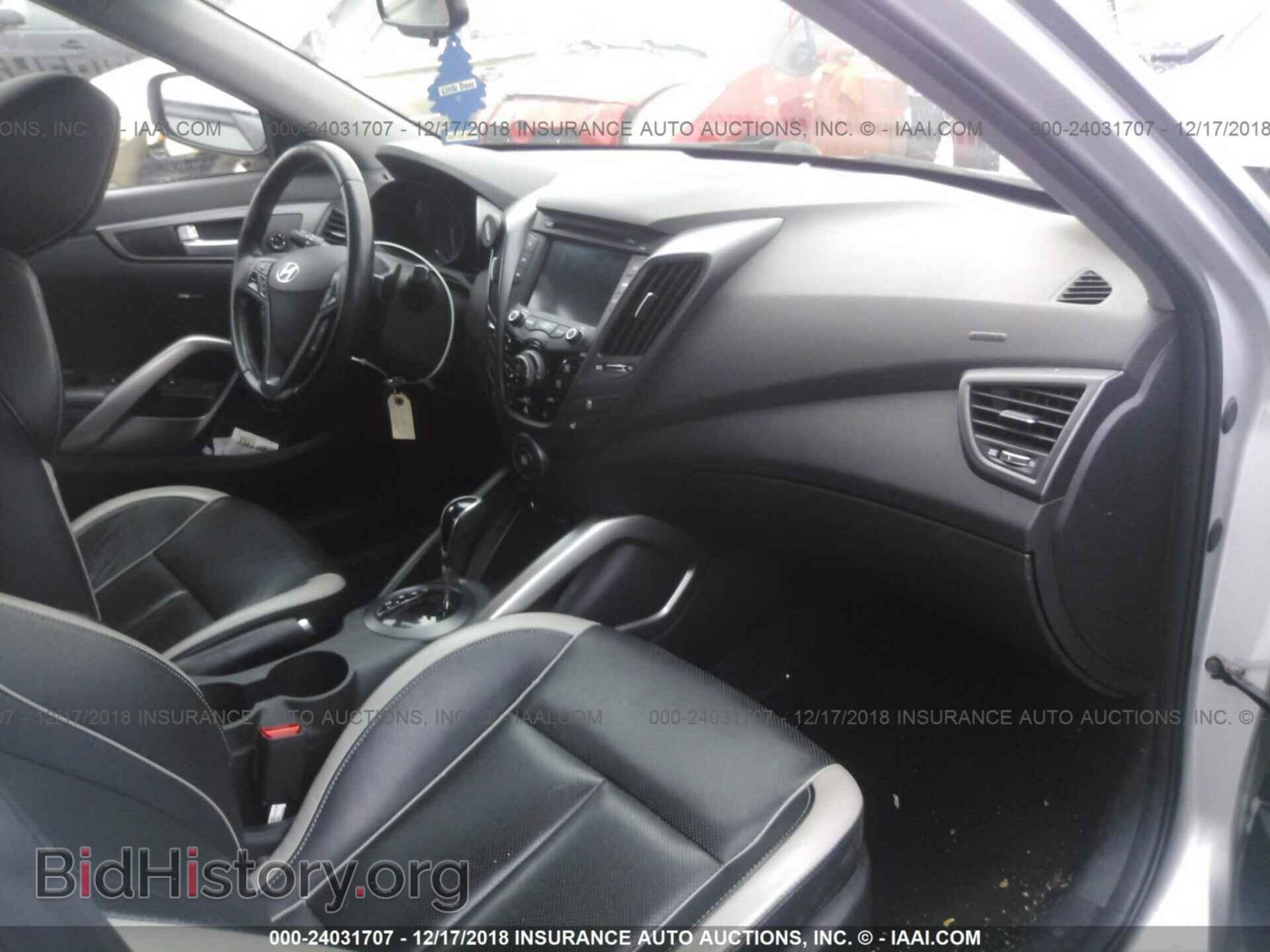 2013 HYUNDAI VELOSTER - VIN: KMHTC6AEXDU162388 - Фото 5