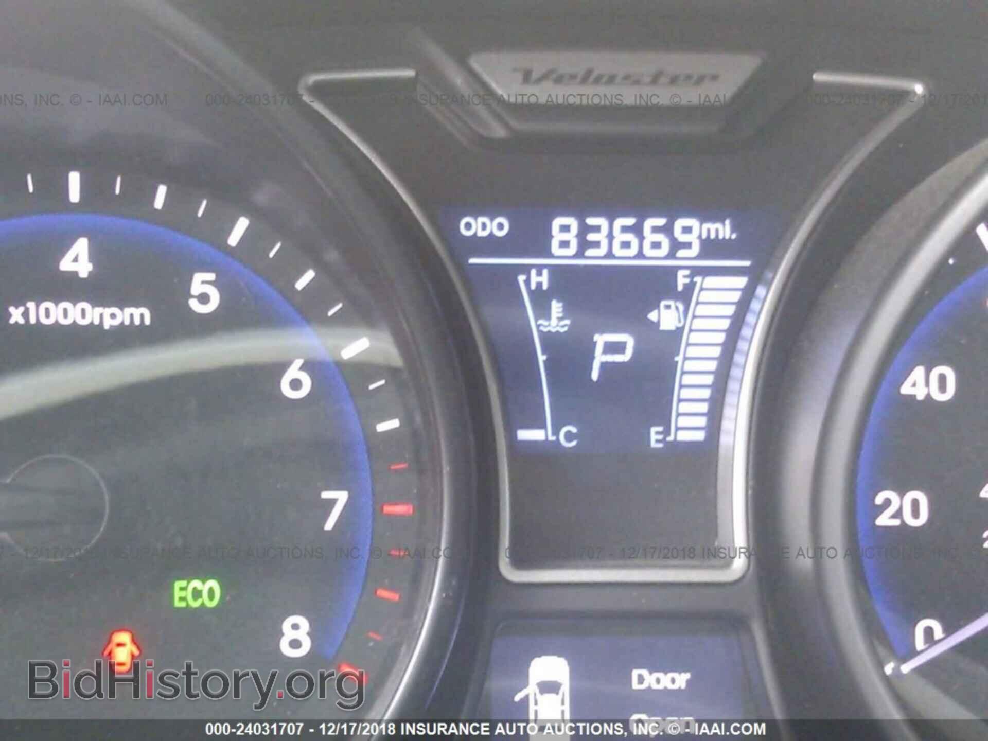 2013 HYUNDAI VELOSTER - VIN: KMHTC6AEXDU162388 - Фото 7