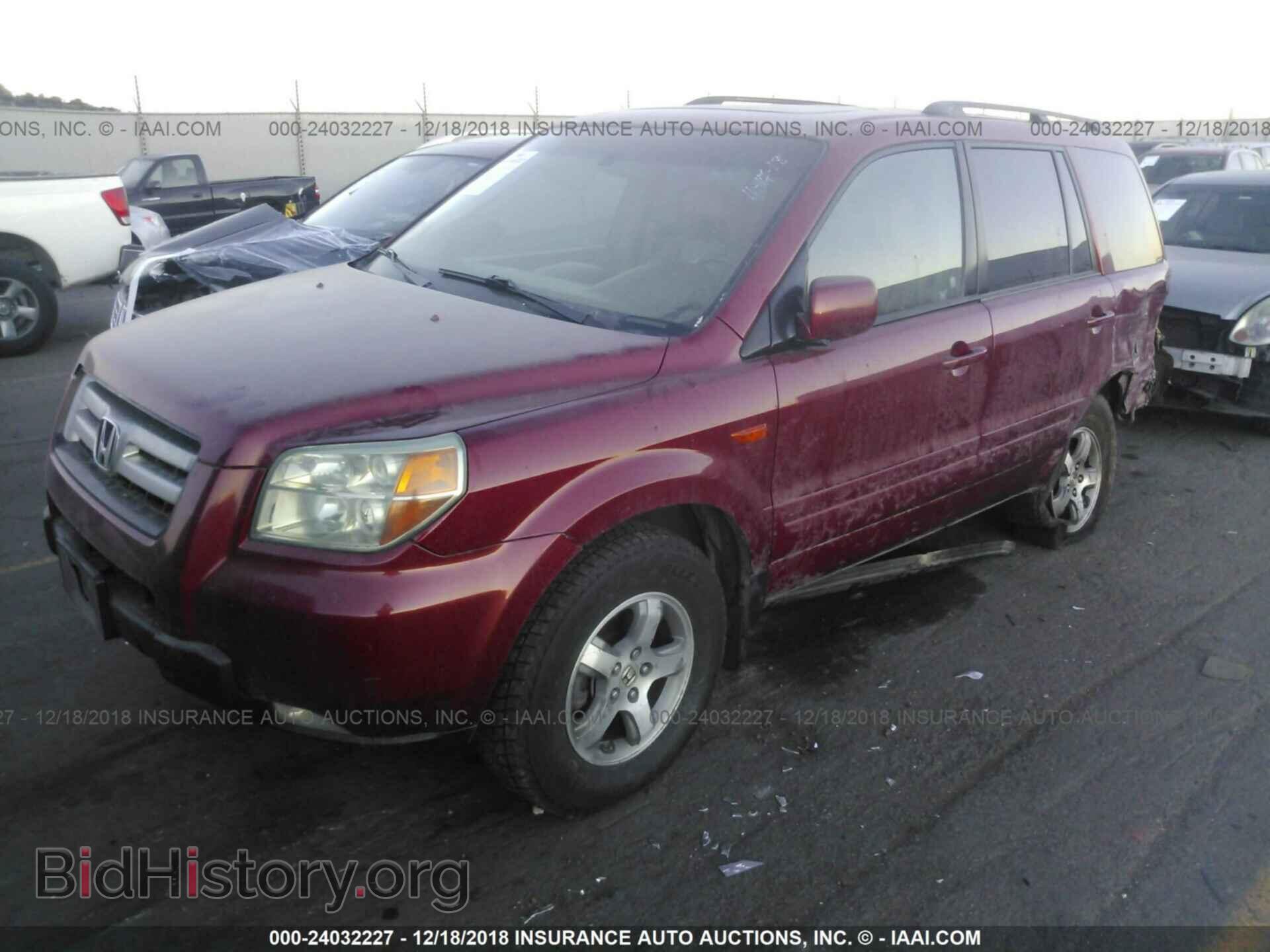 2006 HONDA PILOT - VIN: 2HKYF18596H521298 - Фото 2