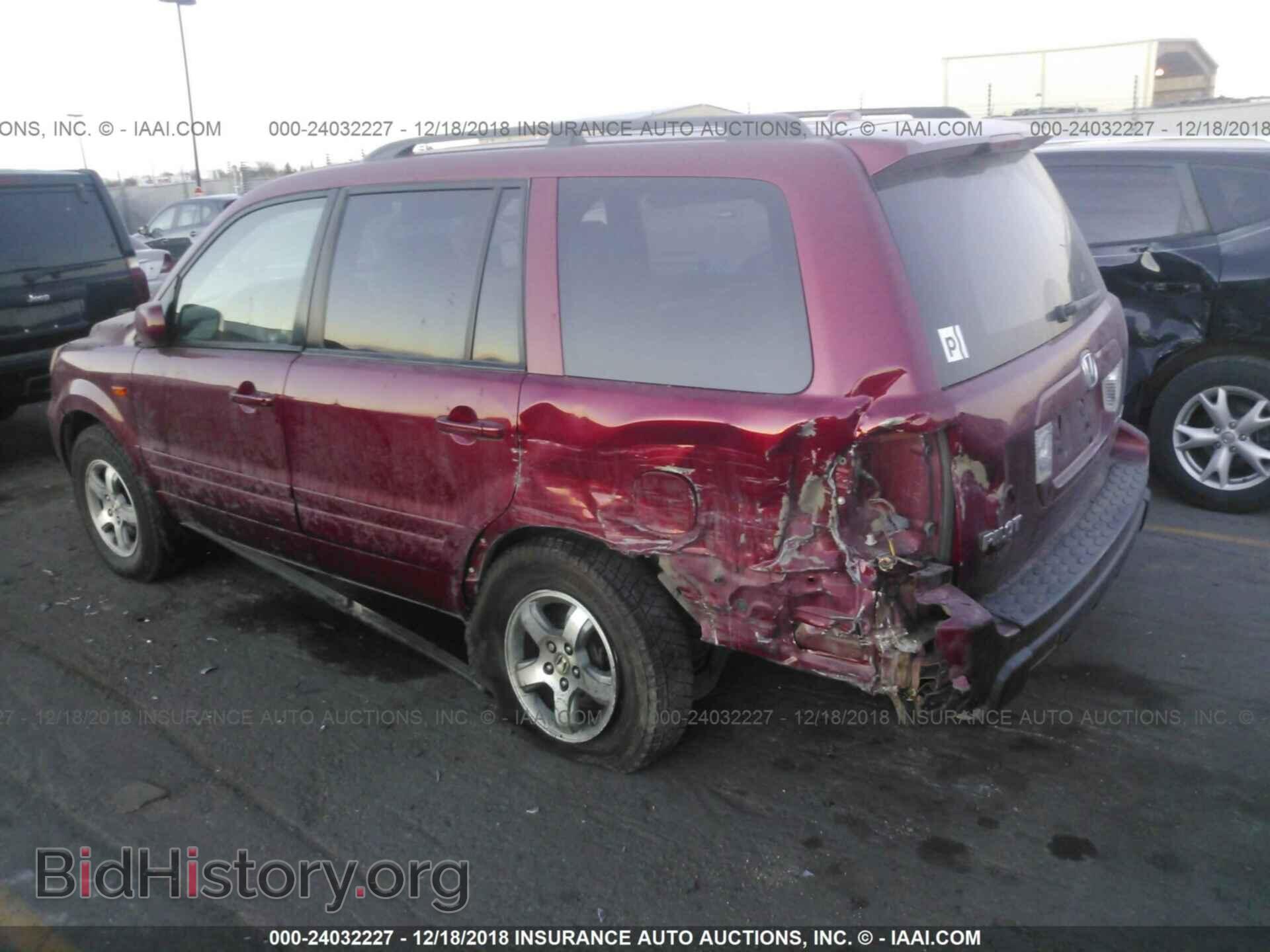 2006 HONDA PILOT - VIN: 2HKYF18596H521298 - Фото 3