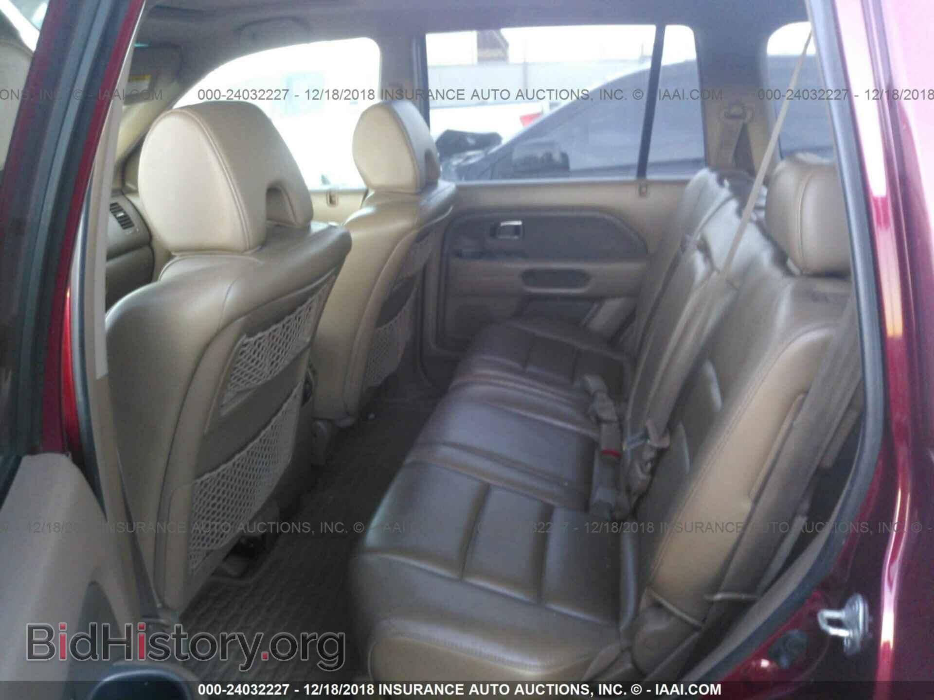 2006 HONDA PILOT - VIN: 2HKYF18596H521298 - Фото 8