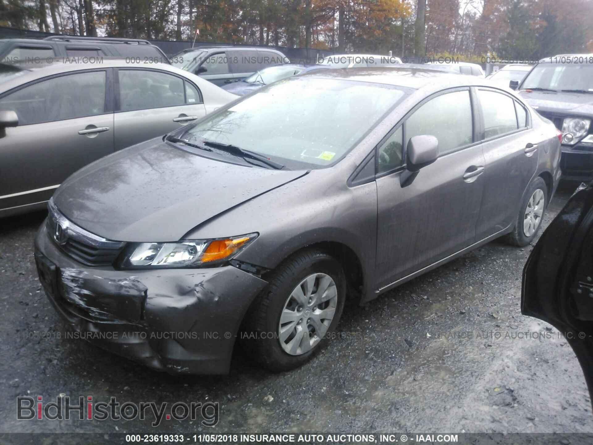 2012 HONDA CIVIC - VIN: JHMFB2F53CS003310 - Photo 2
